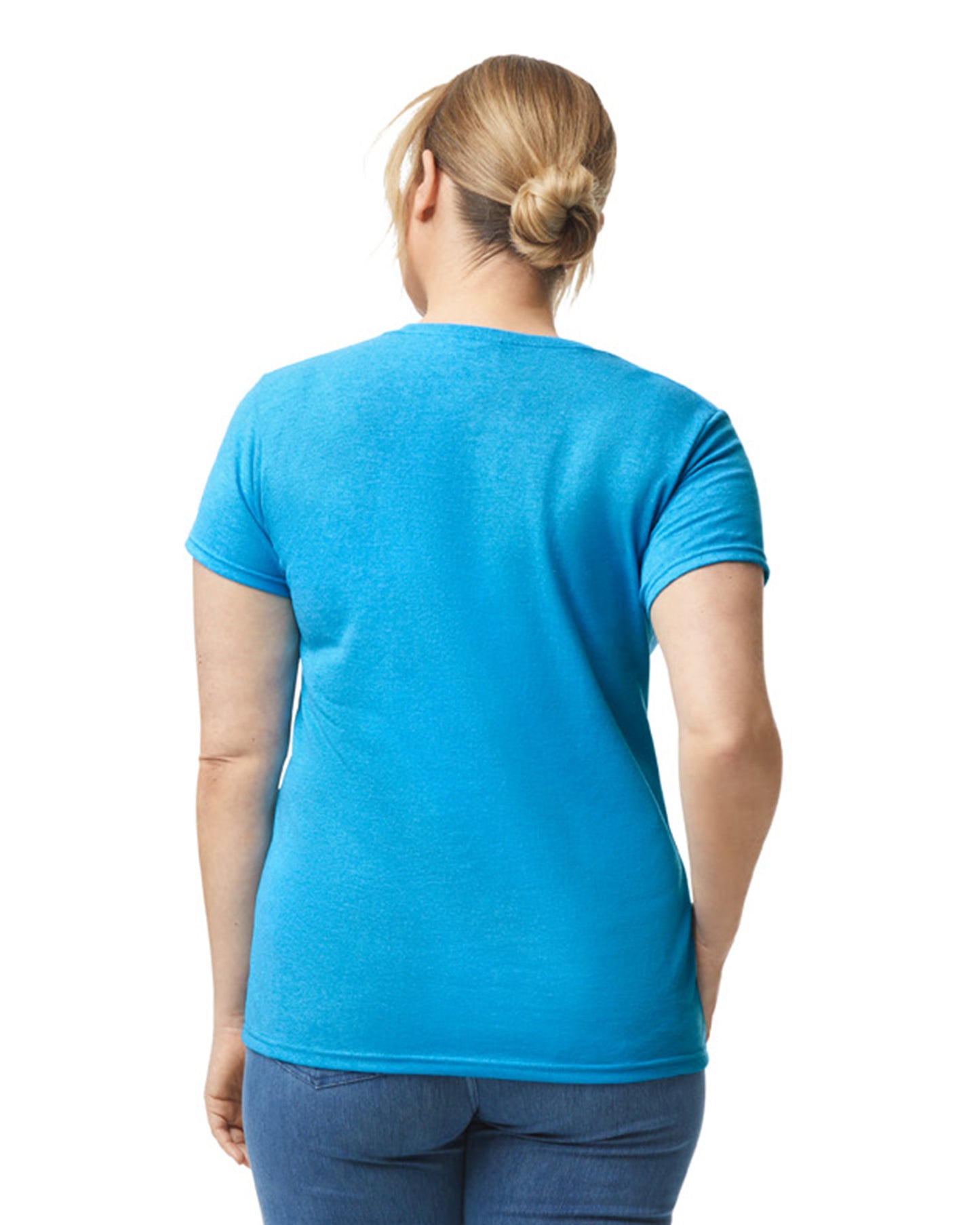 Women's Heavy Cotton™ T-Shirt - Heather Sapphire