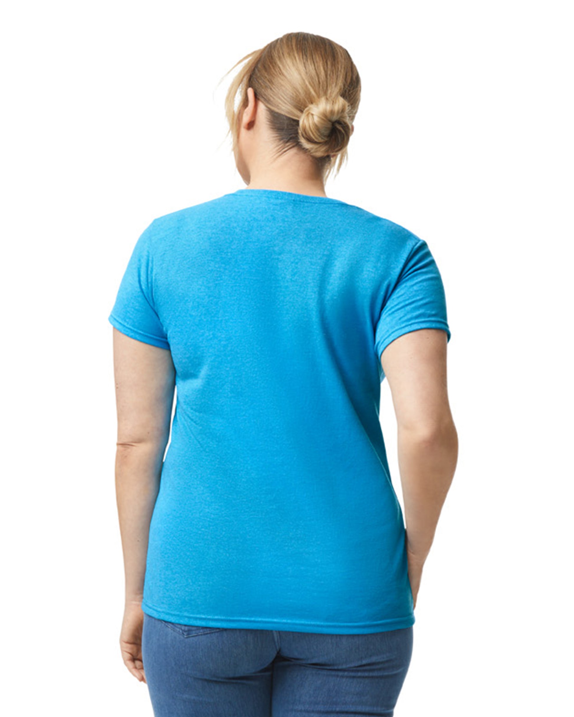 Women's Heavy Cotton™ T-Shirt - Heather Sapphire