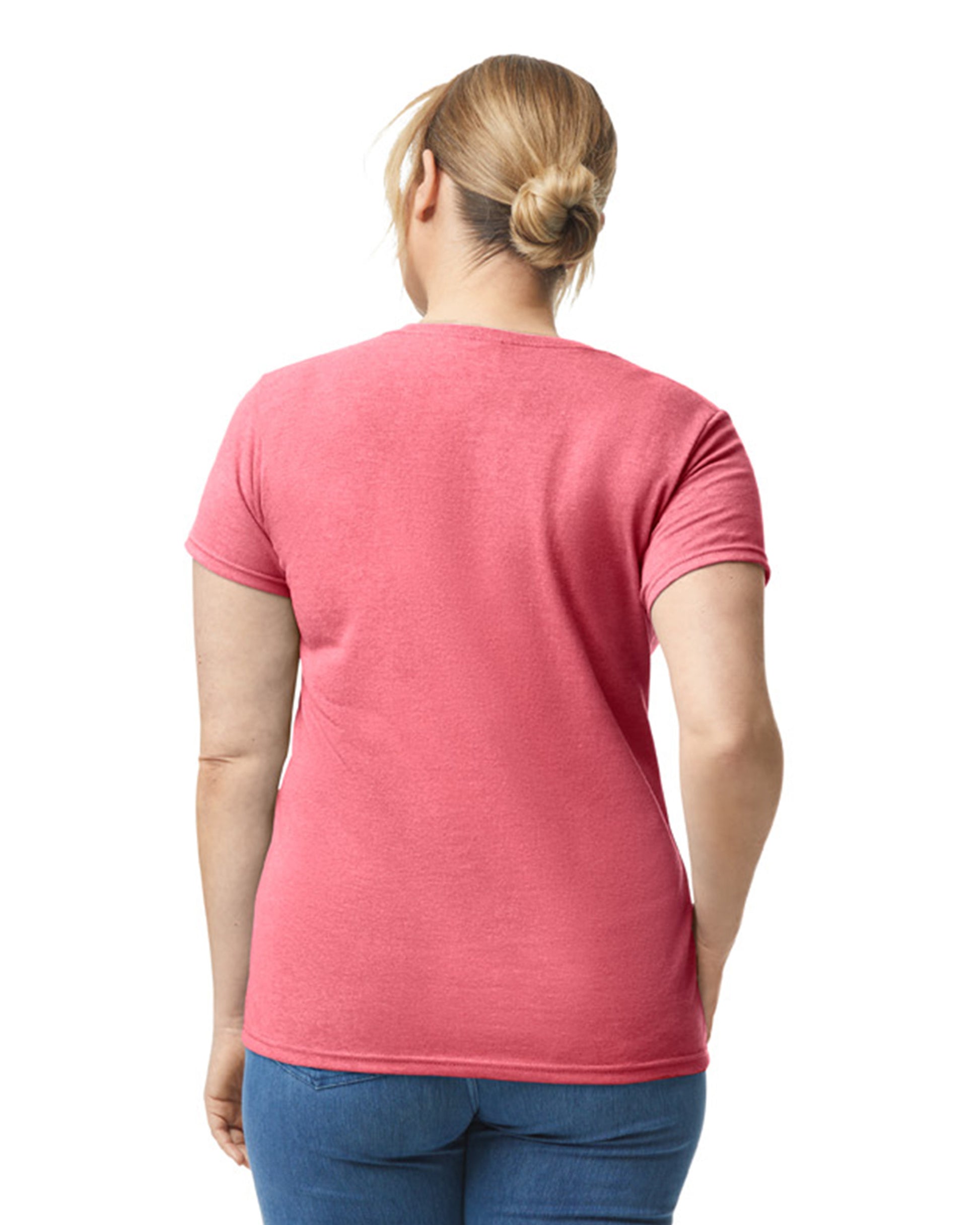 Women's Heavy Cotton™ T-Shirt - Coral Silk