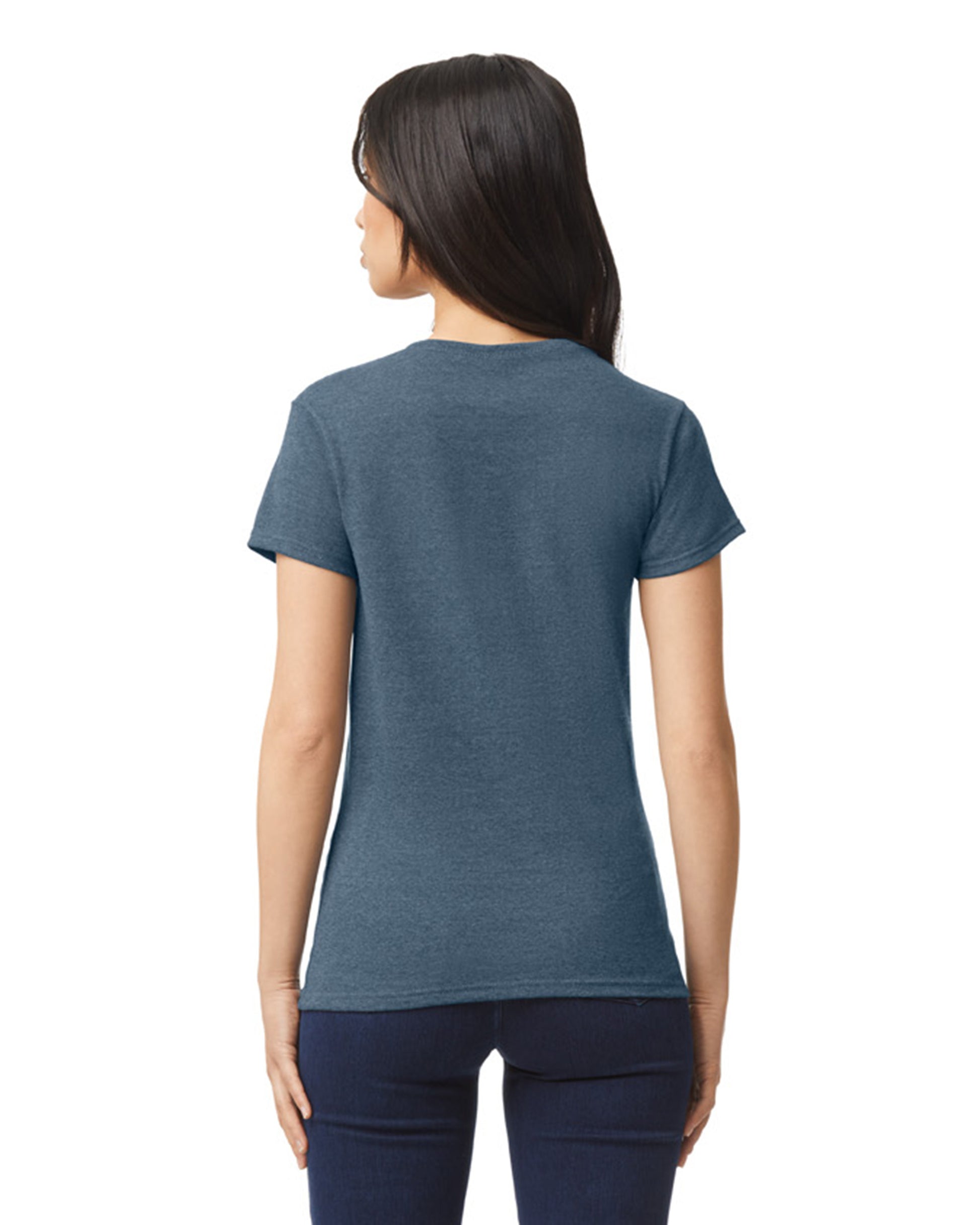Women's Heavy Cotton™ T-Shirt - Heather Navy
