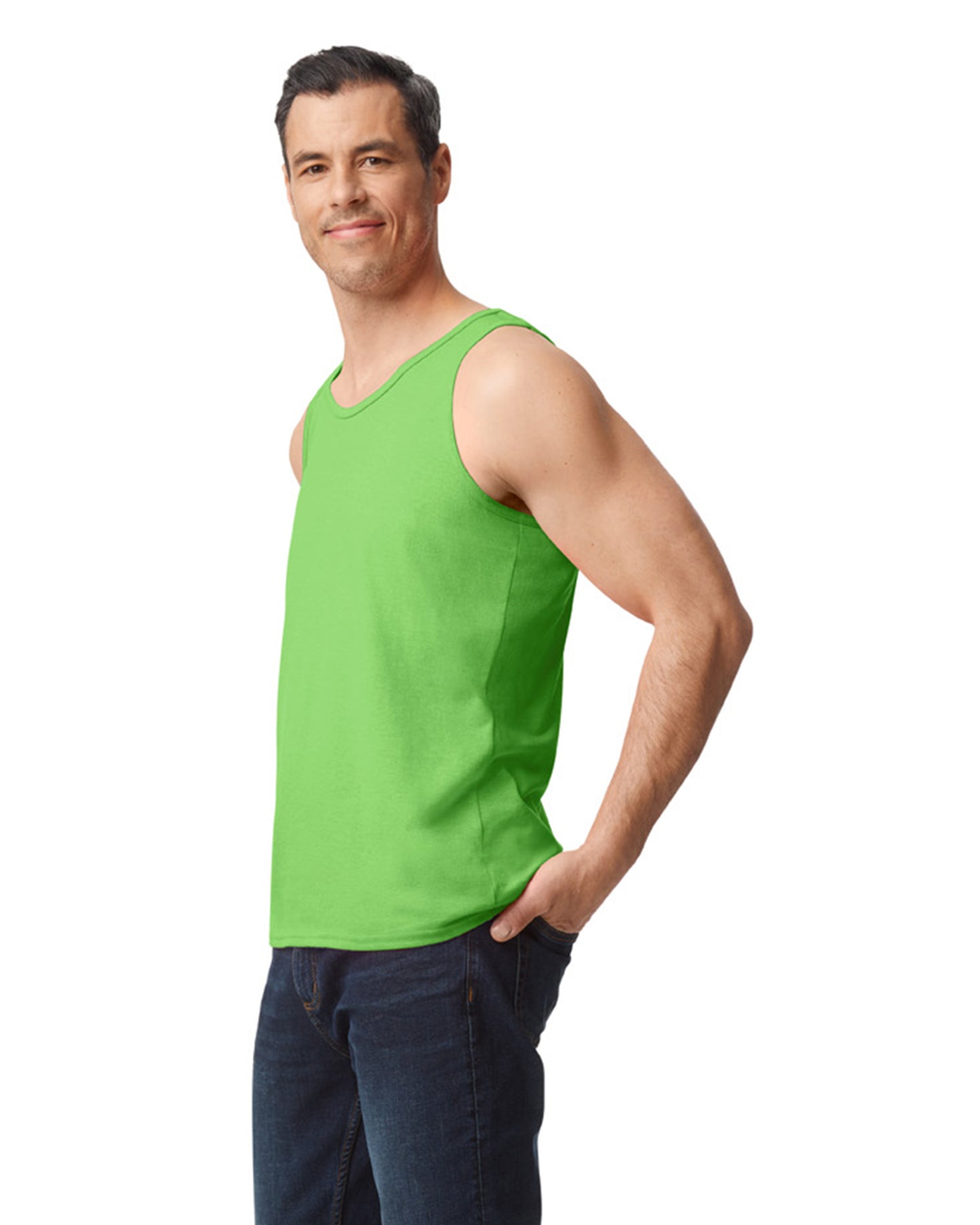 Unisex Heavy Cotton™ Tank - Neon Green