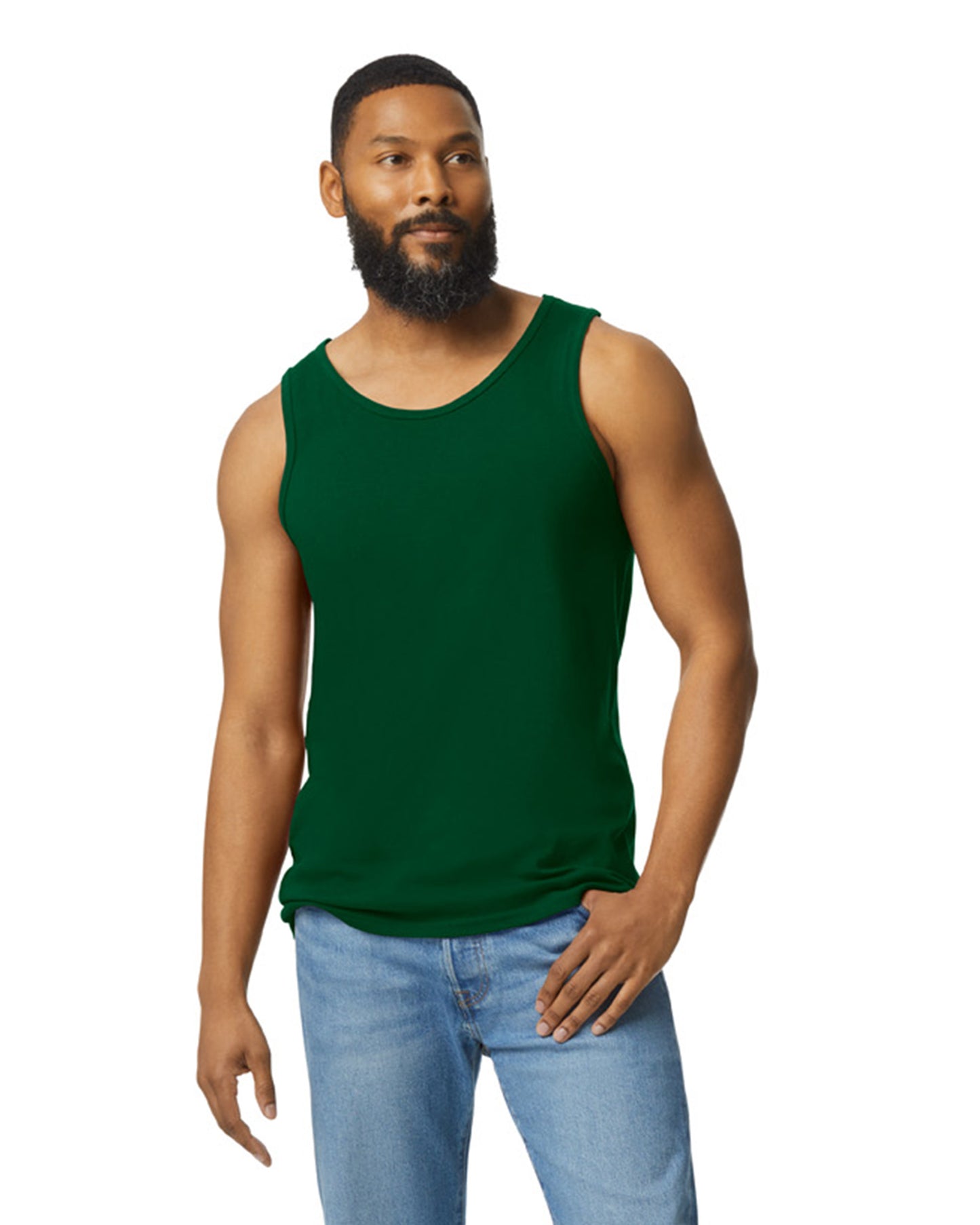 Unisex Heavy Cotton™ Tank - Forest Green