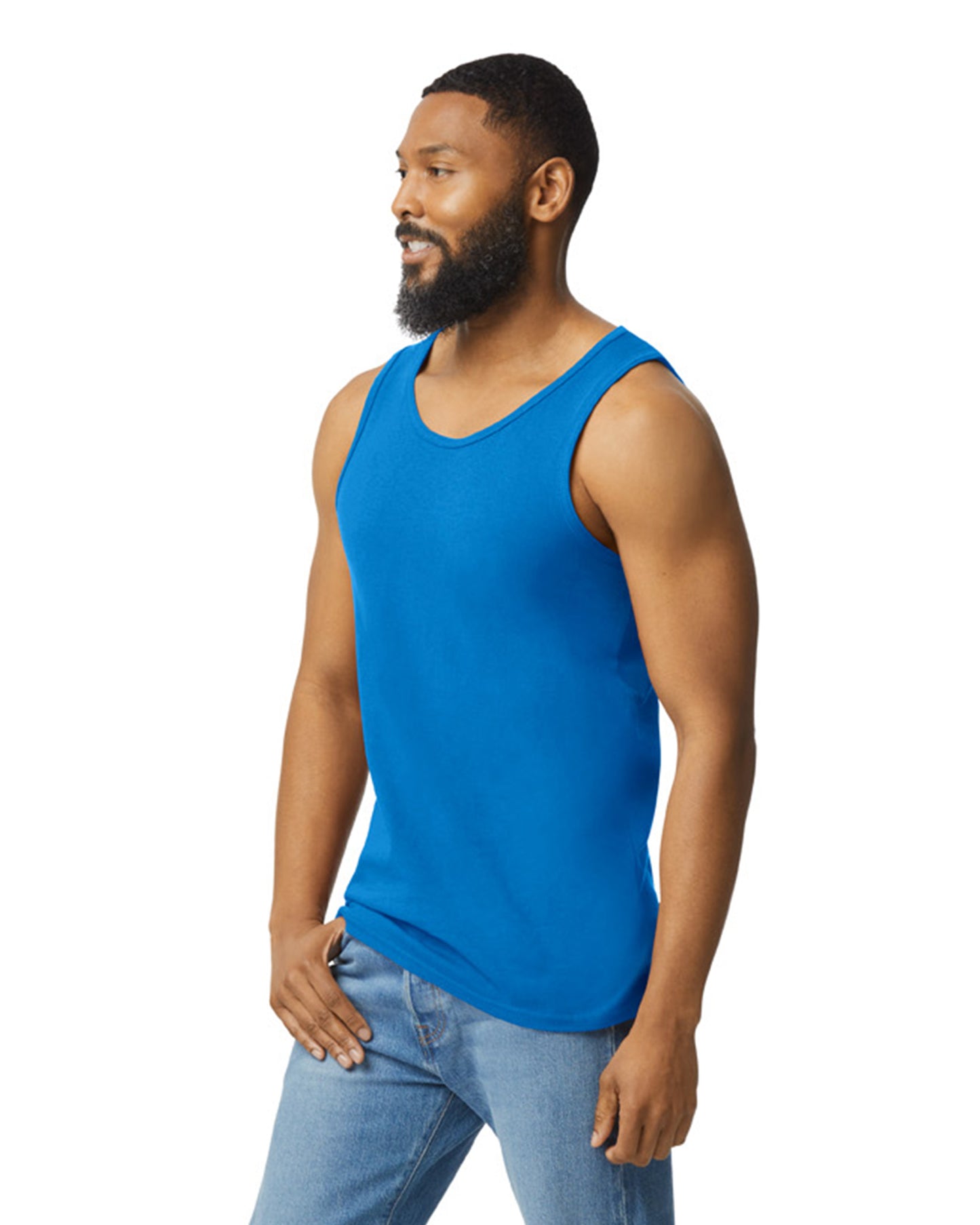 Unisex Heavy Cotton™ Tank - Royal