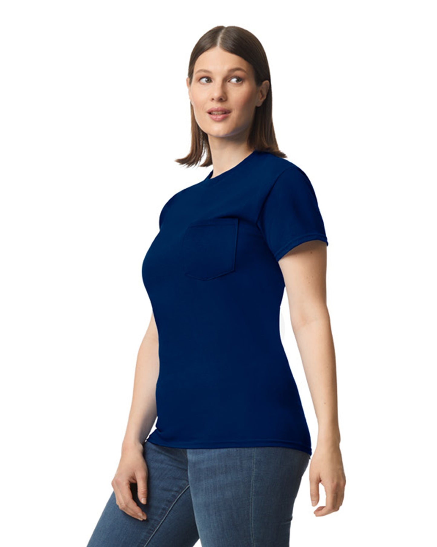 Unisex Heavy Cotton™ Pocket T-Shirt - Navy