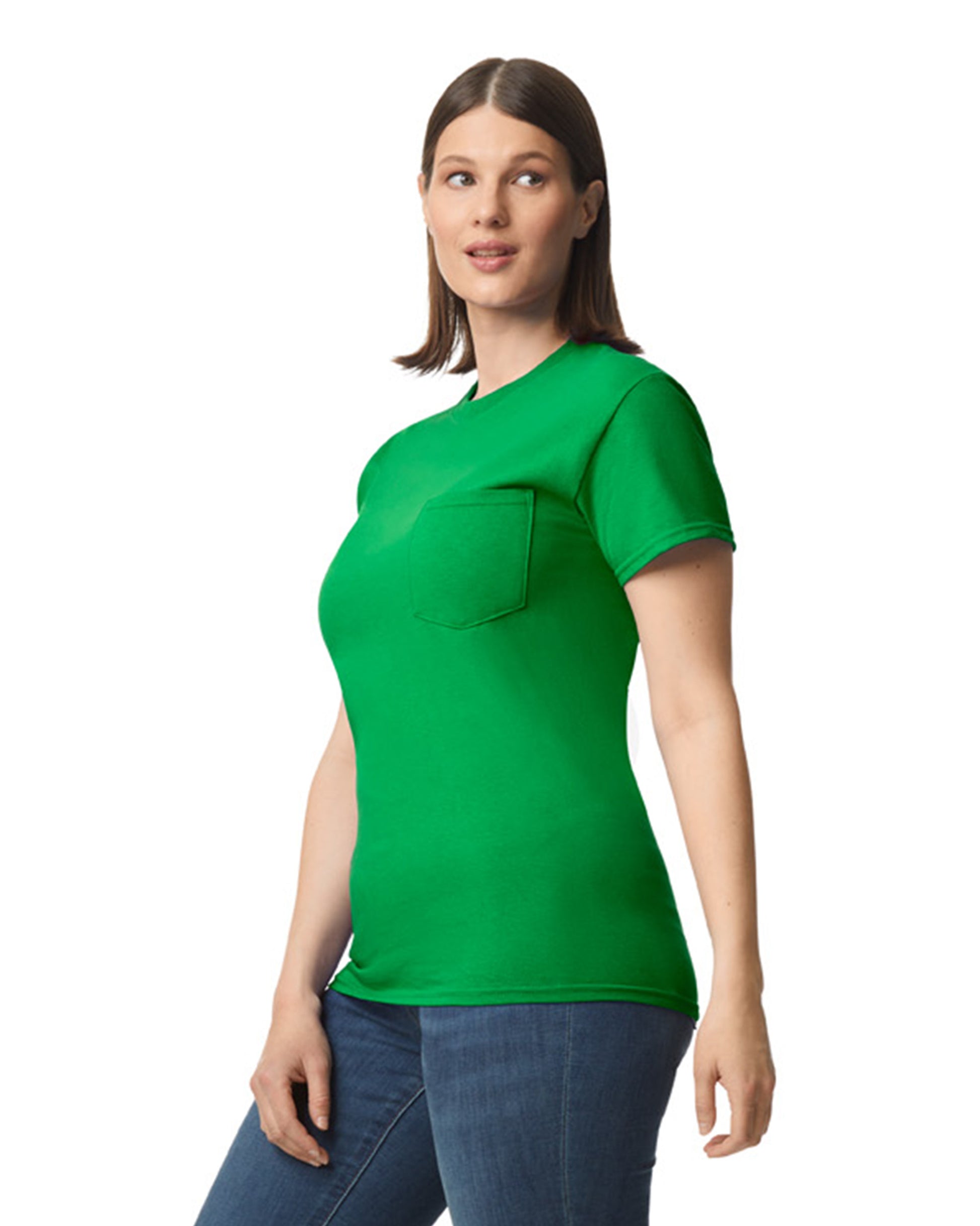 Unisex Heavy Cotton™ Pocket T-Shirt - Irish Green