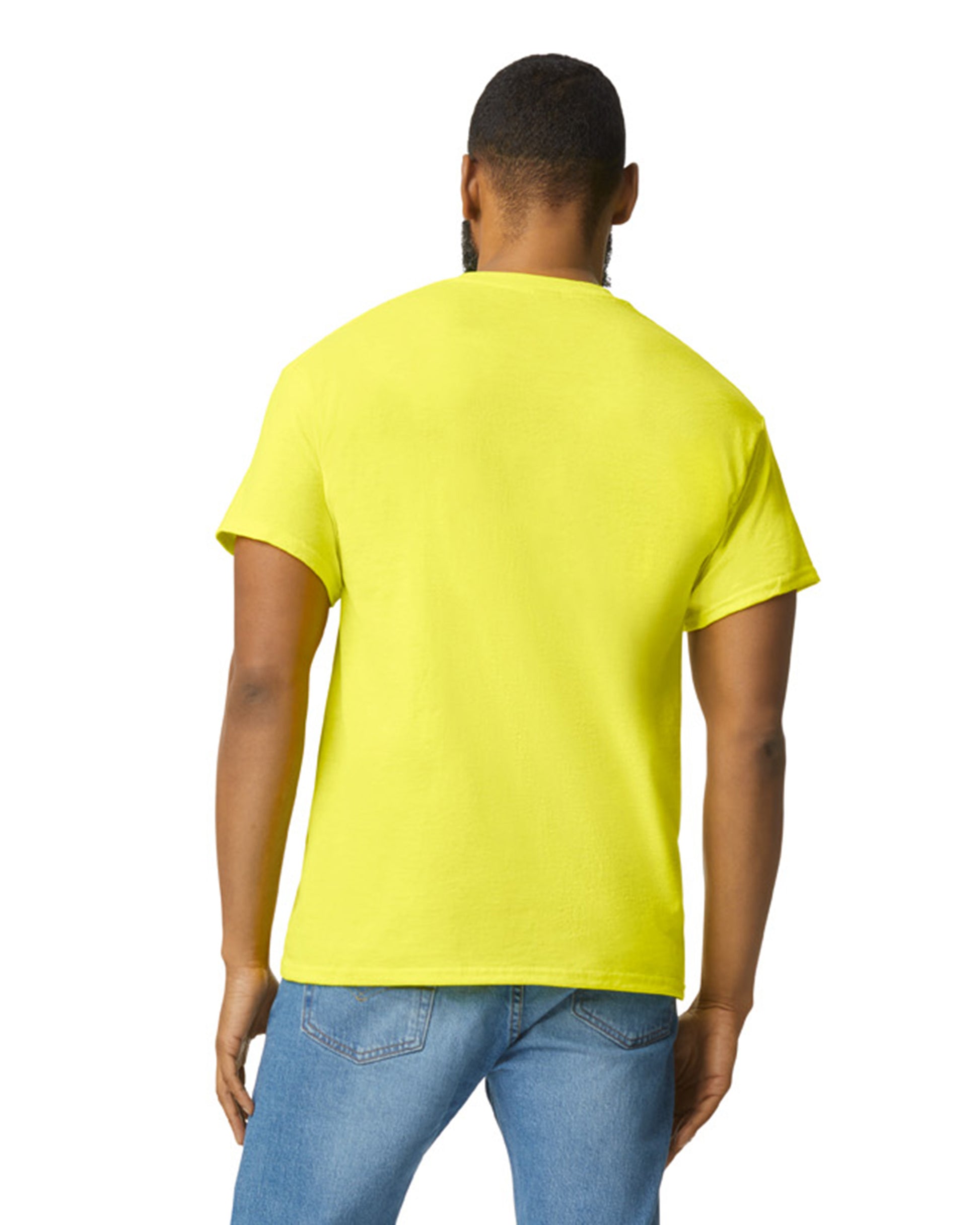 Unisex Heavy Cotton™ Pocket T-Shirt - Safety Green