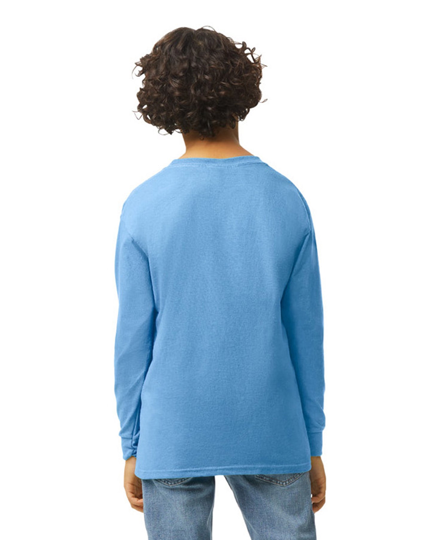 Youth Heavy Cotton™ Long-Sleeve T-Shirt - Carolina Blue