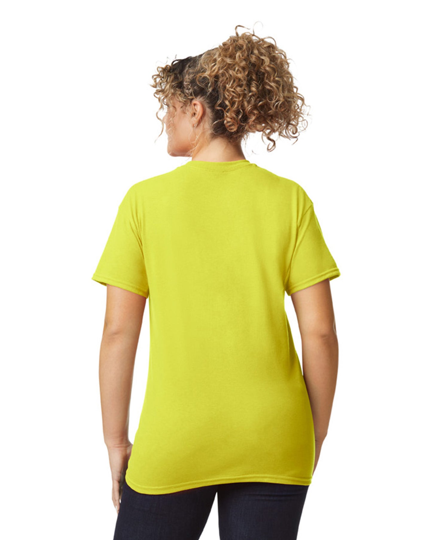Unisex 50/50 T-Shirt - Safety Green