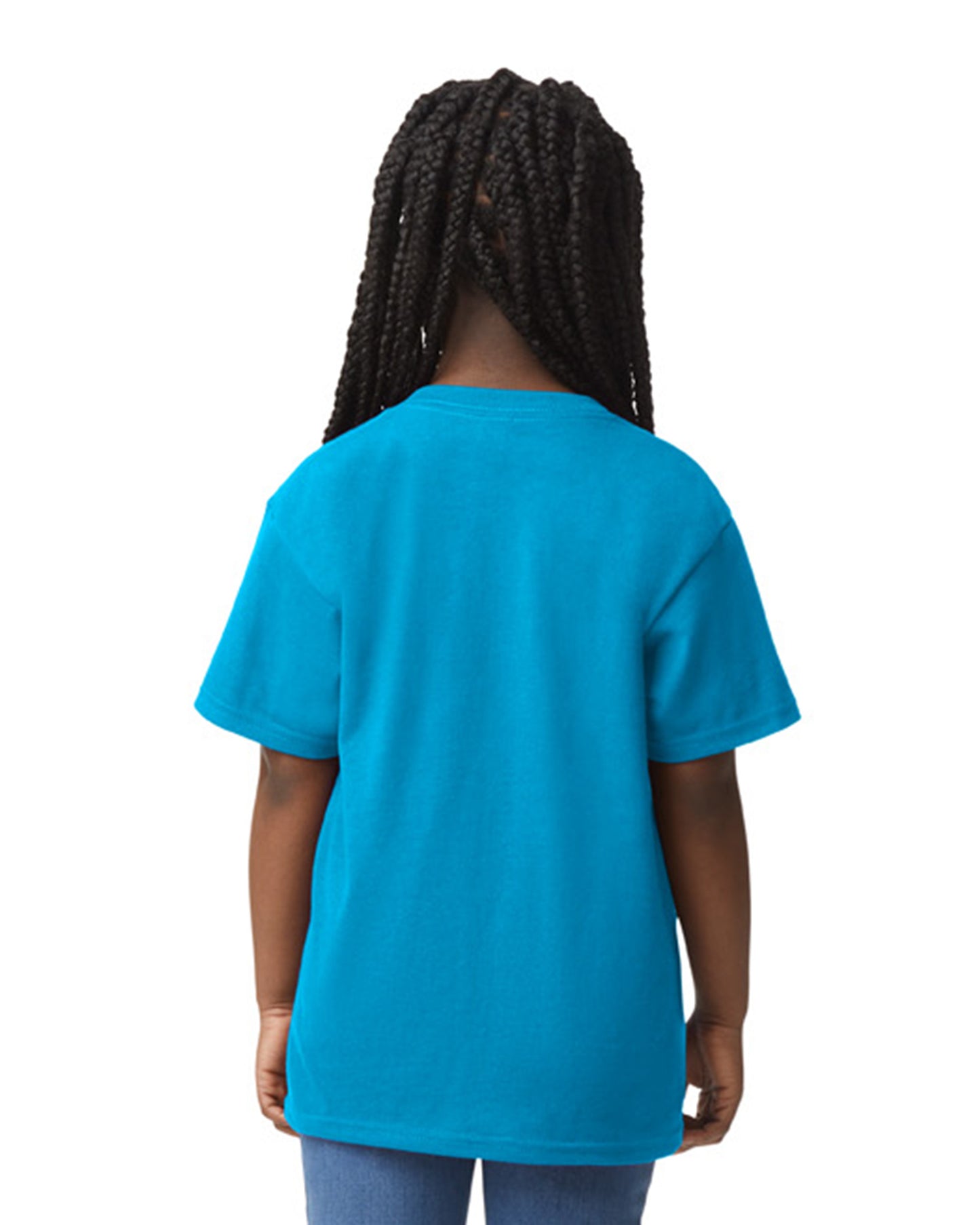 Youth 50/50 T-Shirt - Sapphire