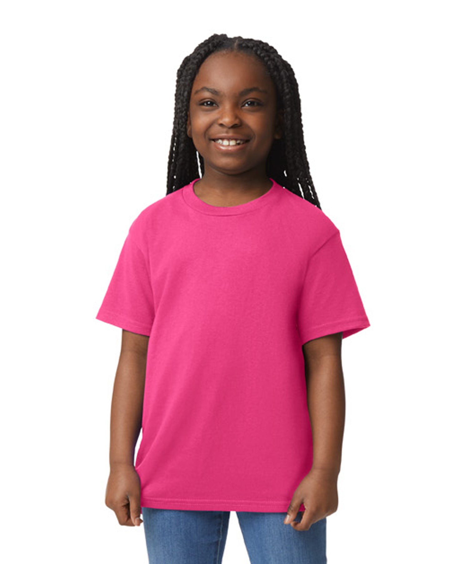 Youth 50/50 T-Shirt - Heliconia