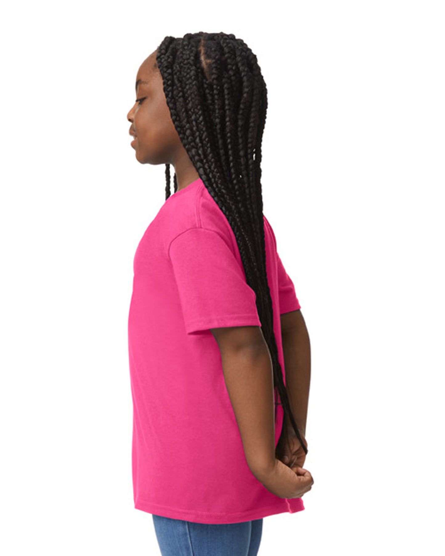 Youth 50/50 T-Shirt - Heliconia
