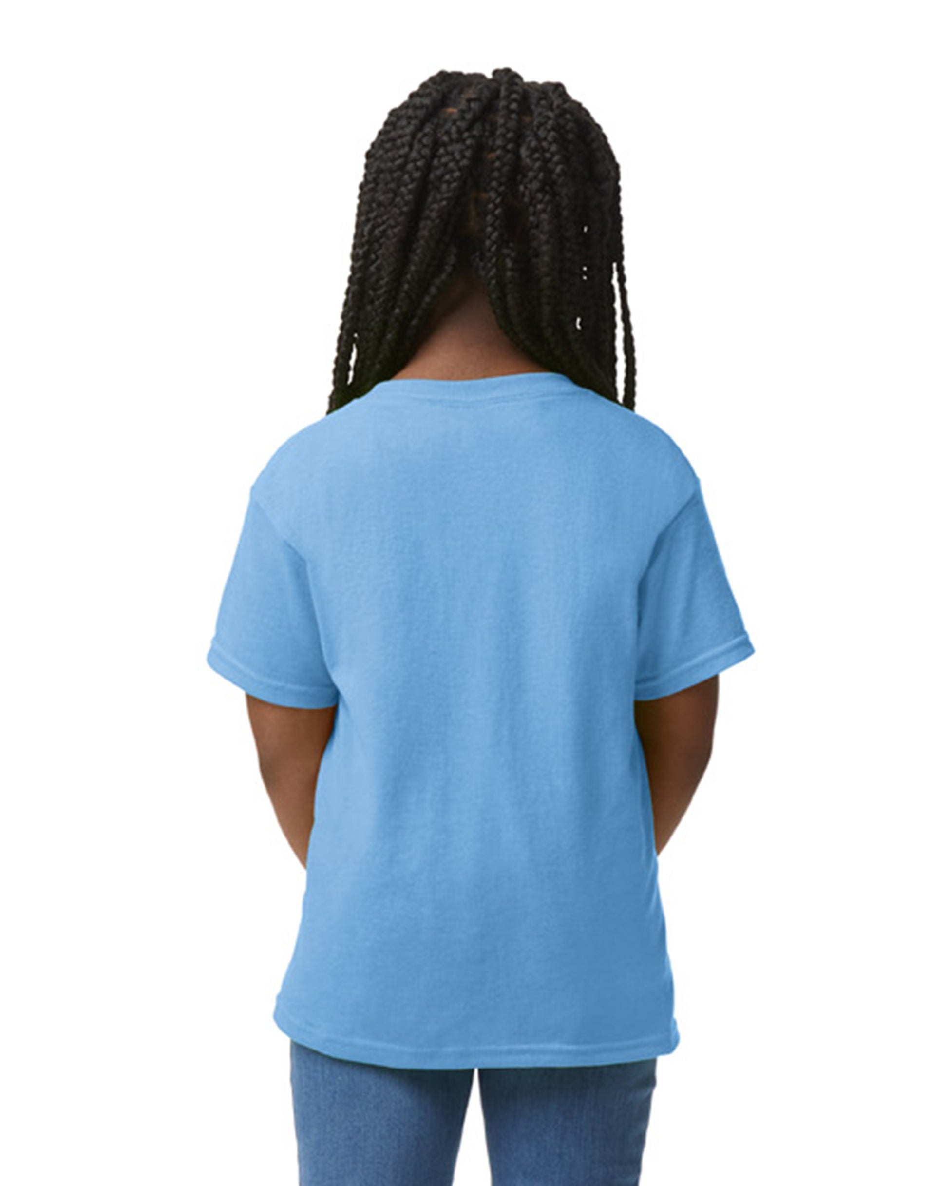 Youth 50/50 T-Shirt - Carolina Blue