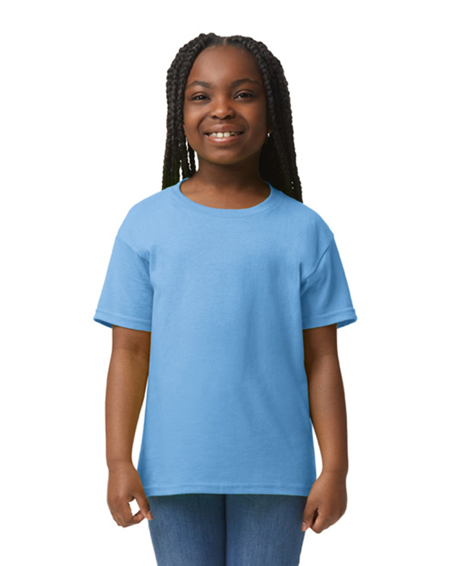 Youth 50/50 T-Shirt - Carolina Blue