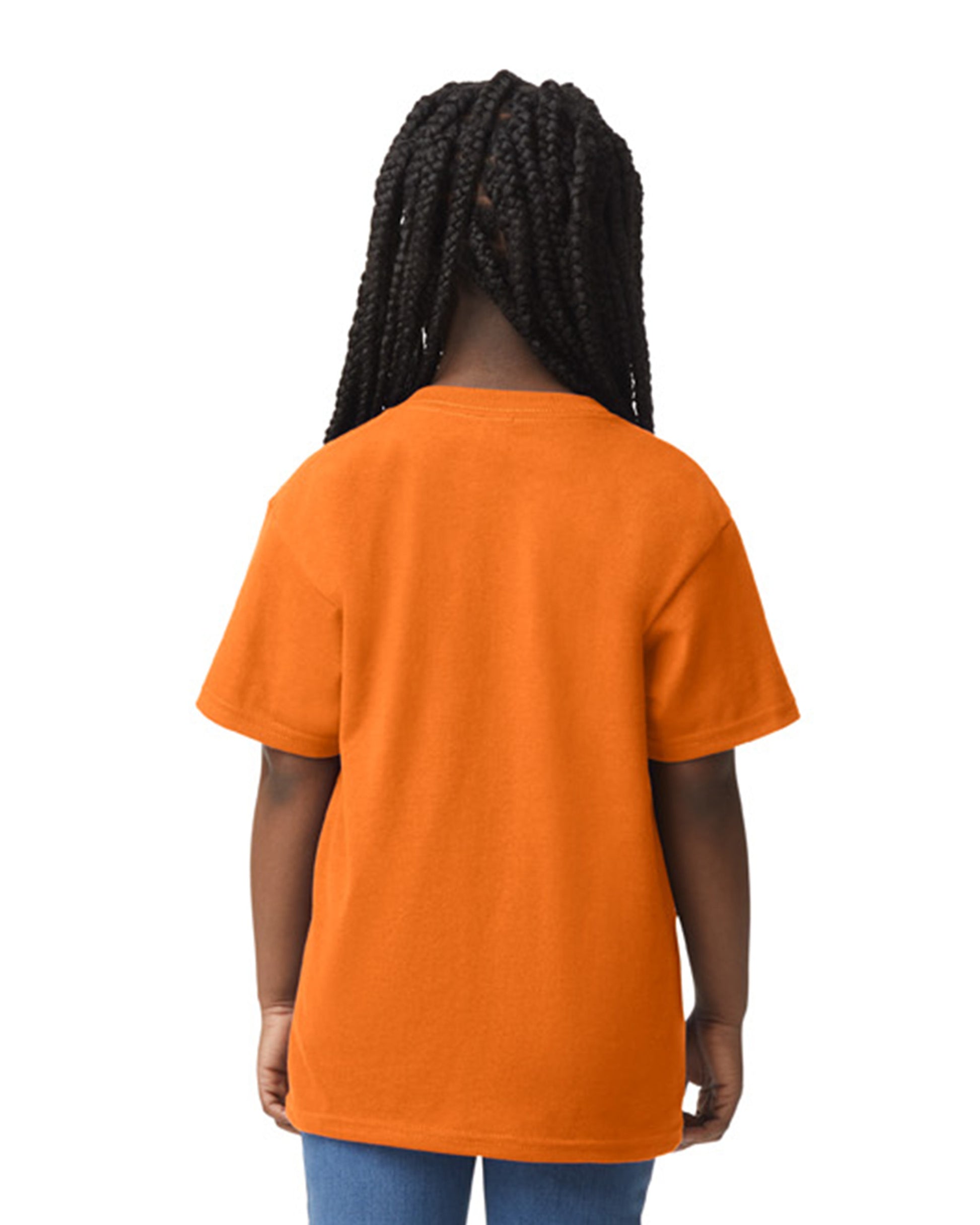 Youth 50/50 T-Shirt - S Orange