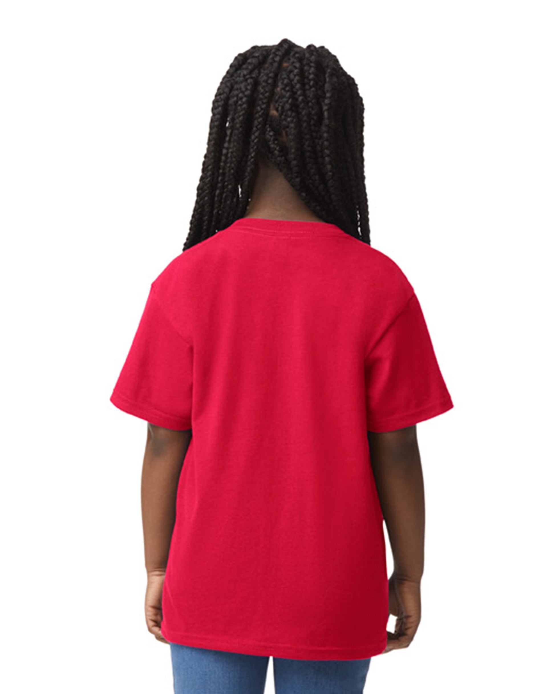 Youth 50/50 T-Shirt - Red