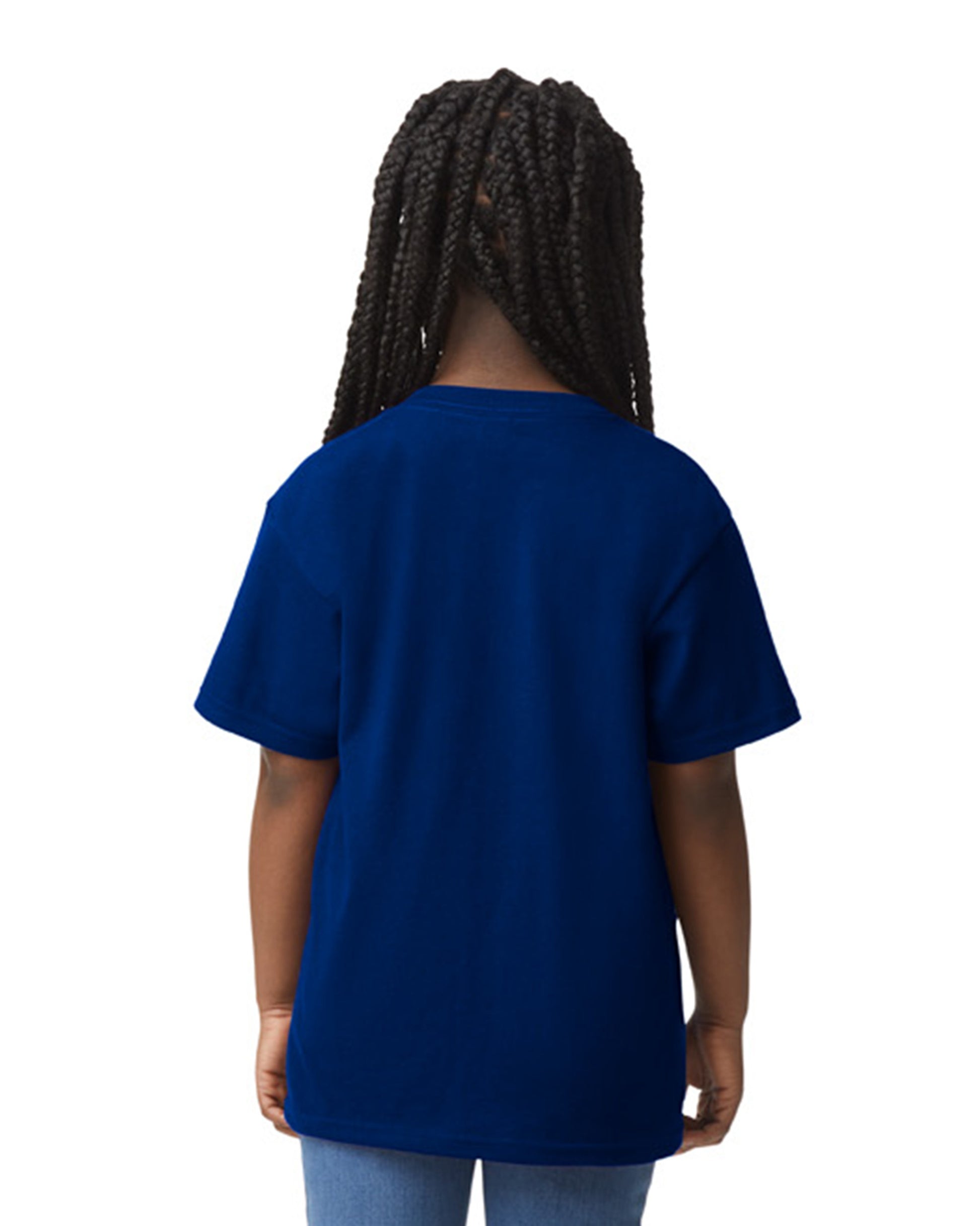 Youth 50/50 T-Shirt - Navy