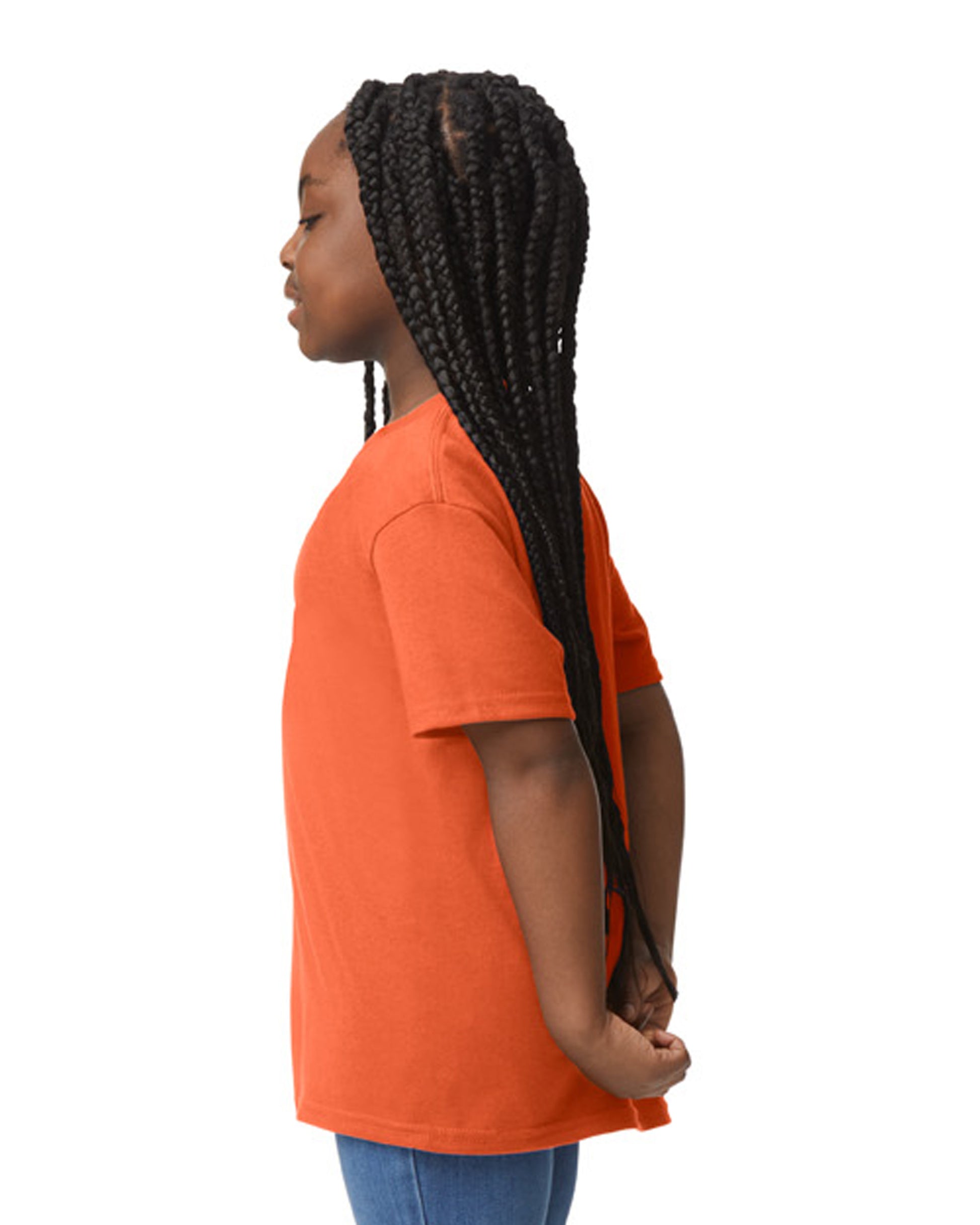 Youth 50/50 T-Shirt - Orange