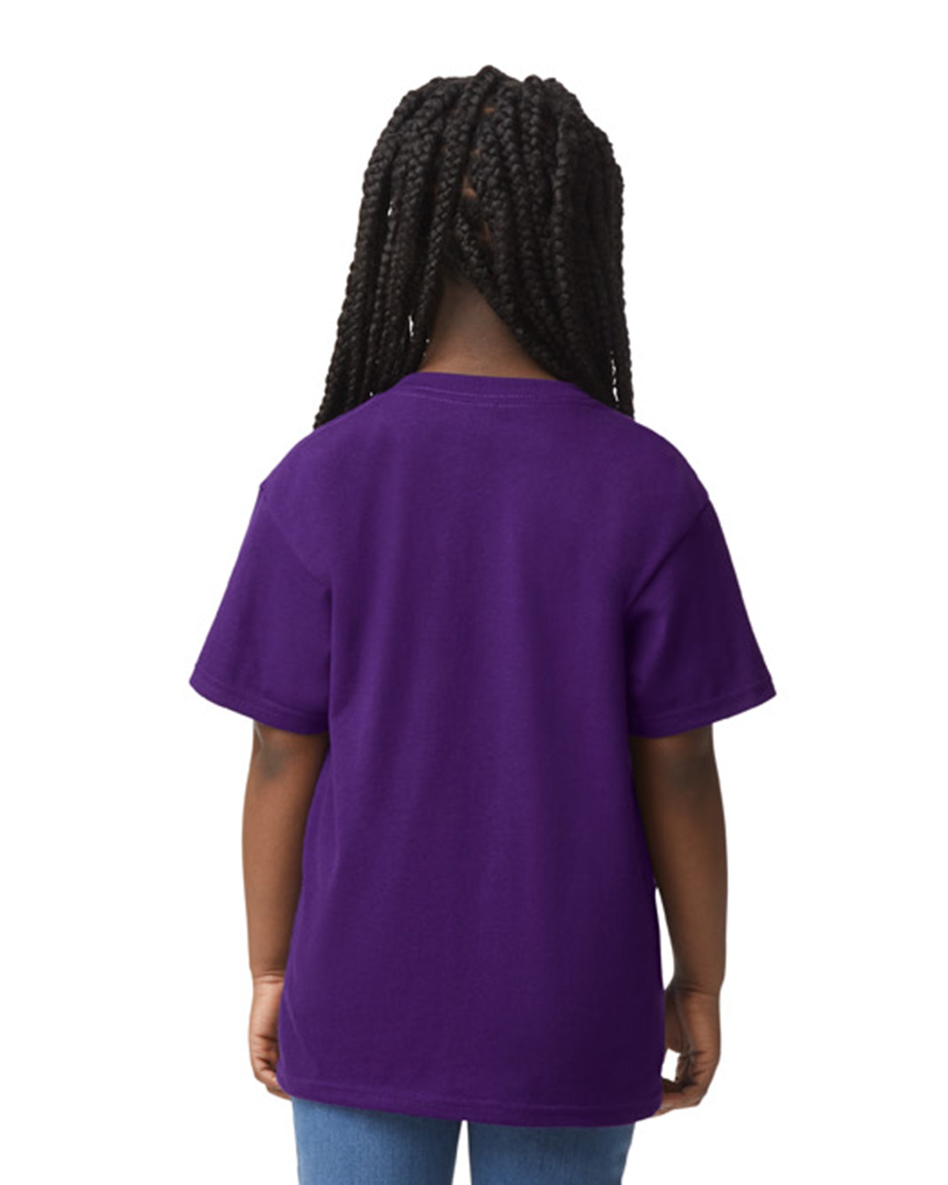 Youth 50/50 T-Shirt - Purple