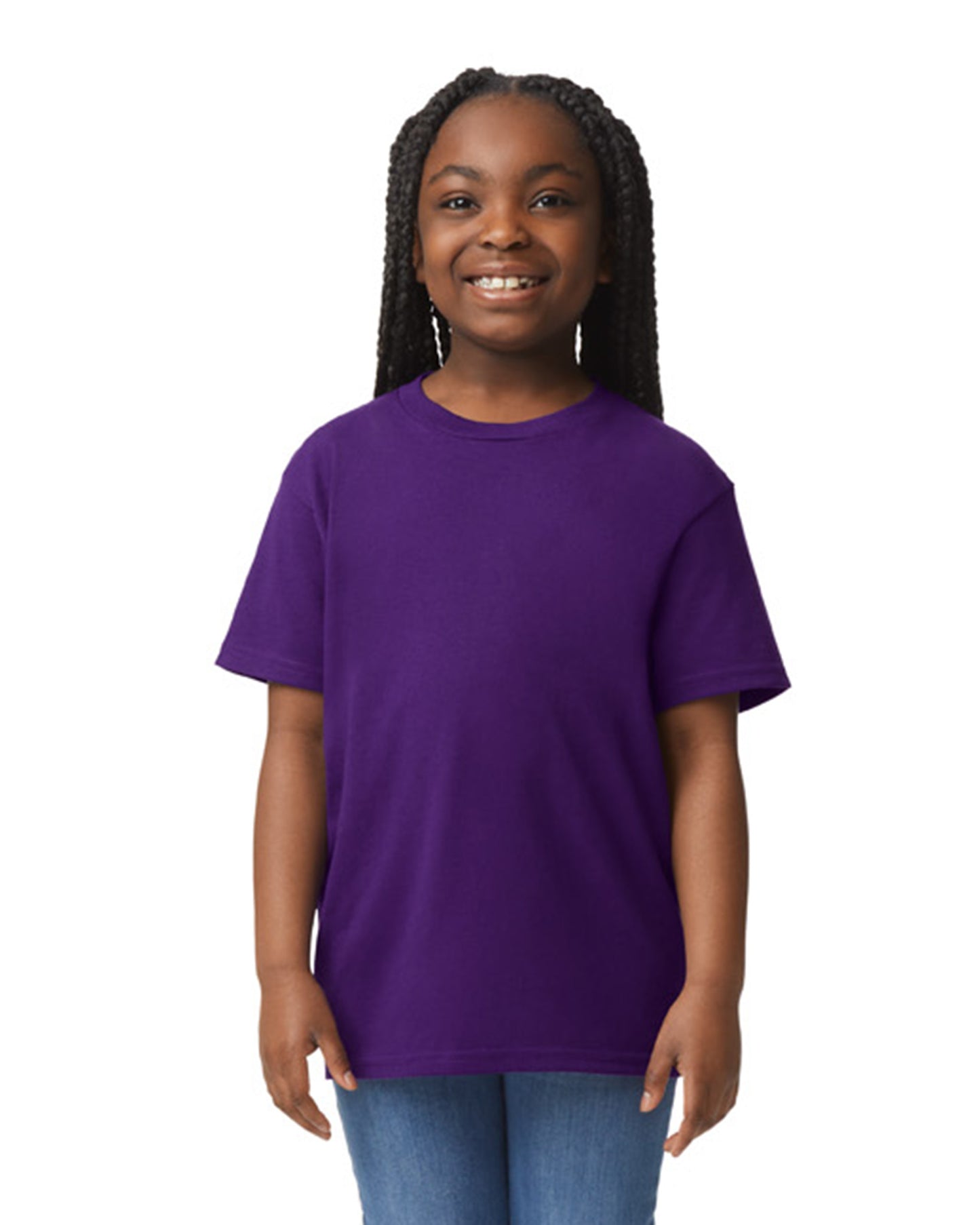 Youth 50/50 T-Shirt - Purple
