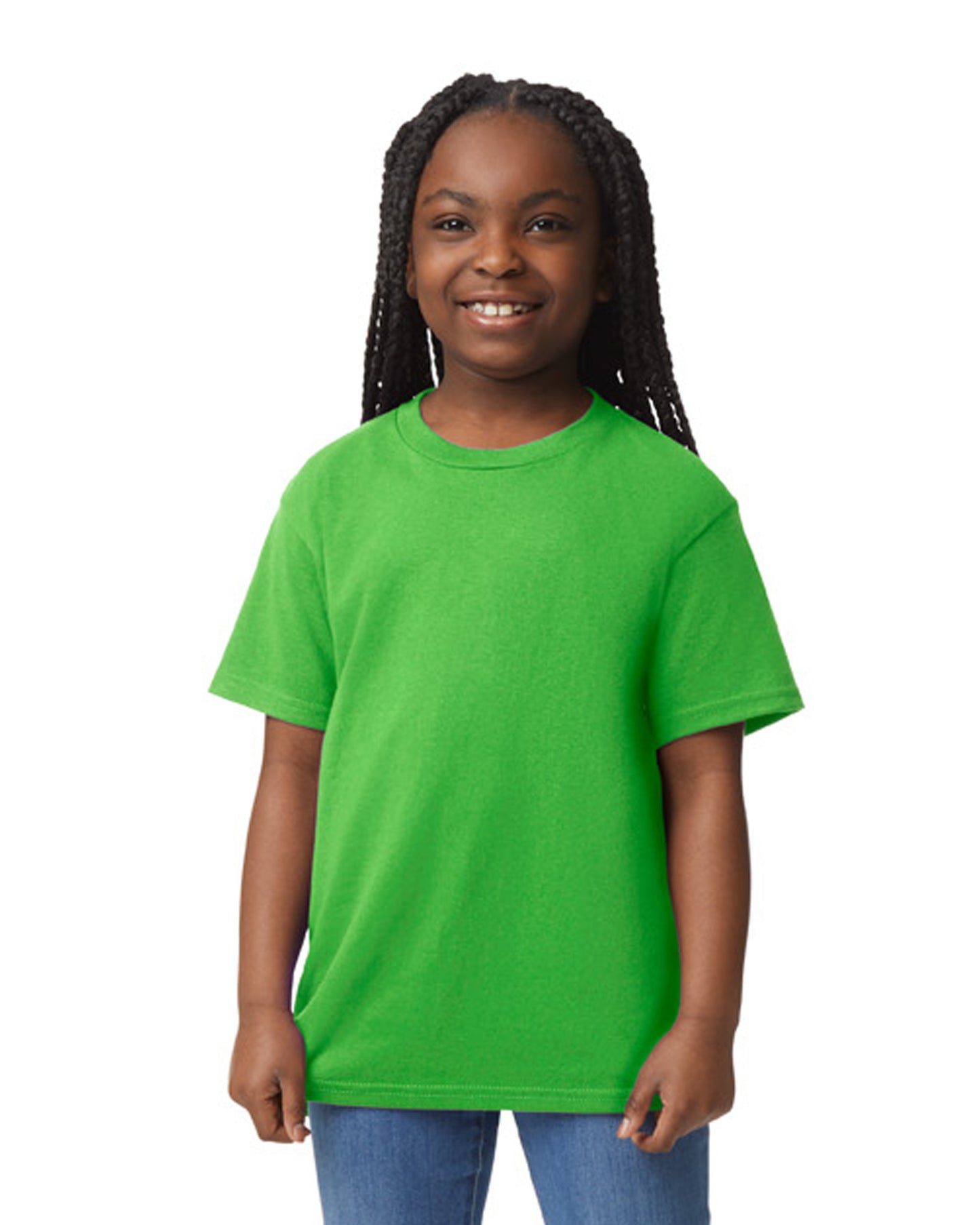Youth 50/50 T-Shirt - Electric Green