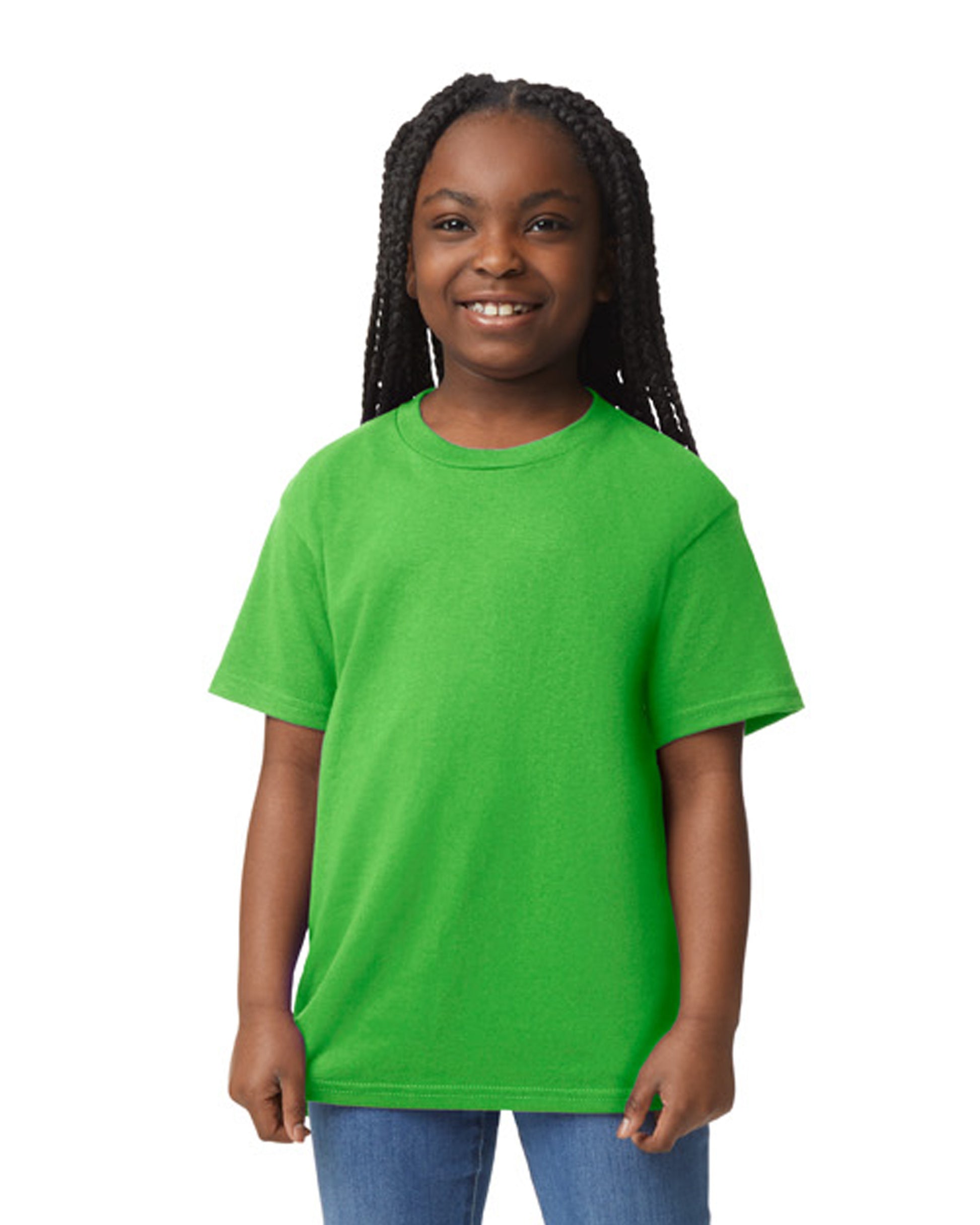 Youth 50/50 T-Shirt - Electric Green