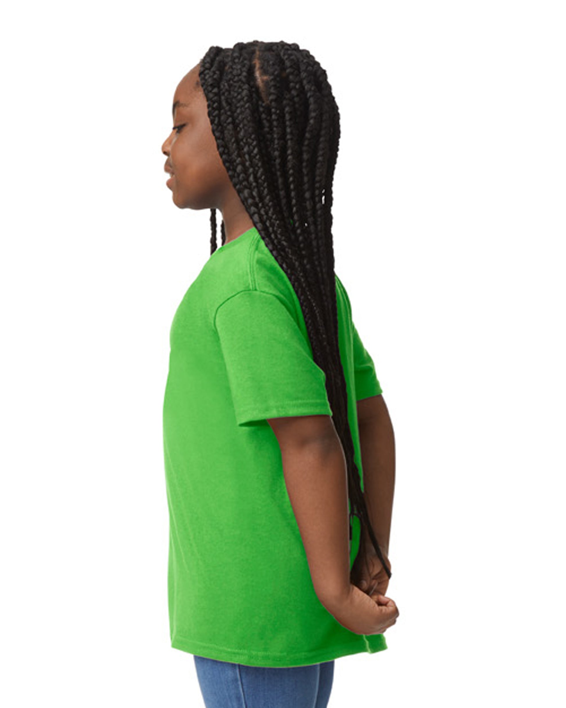 Youth 50/50 T-Shirt - Electric Green