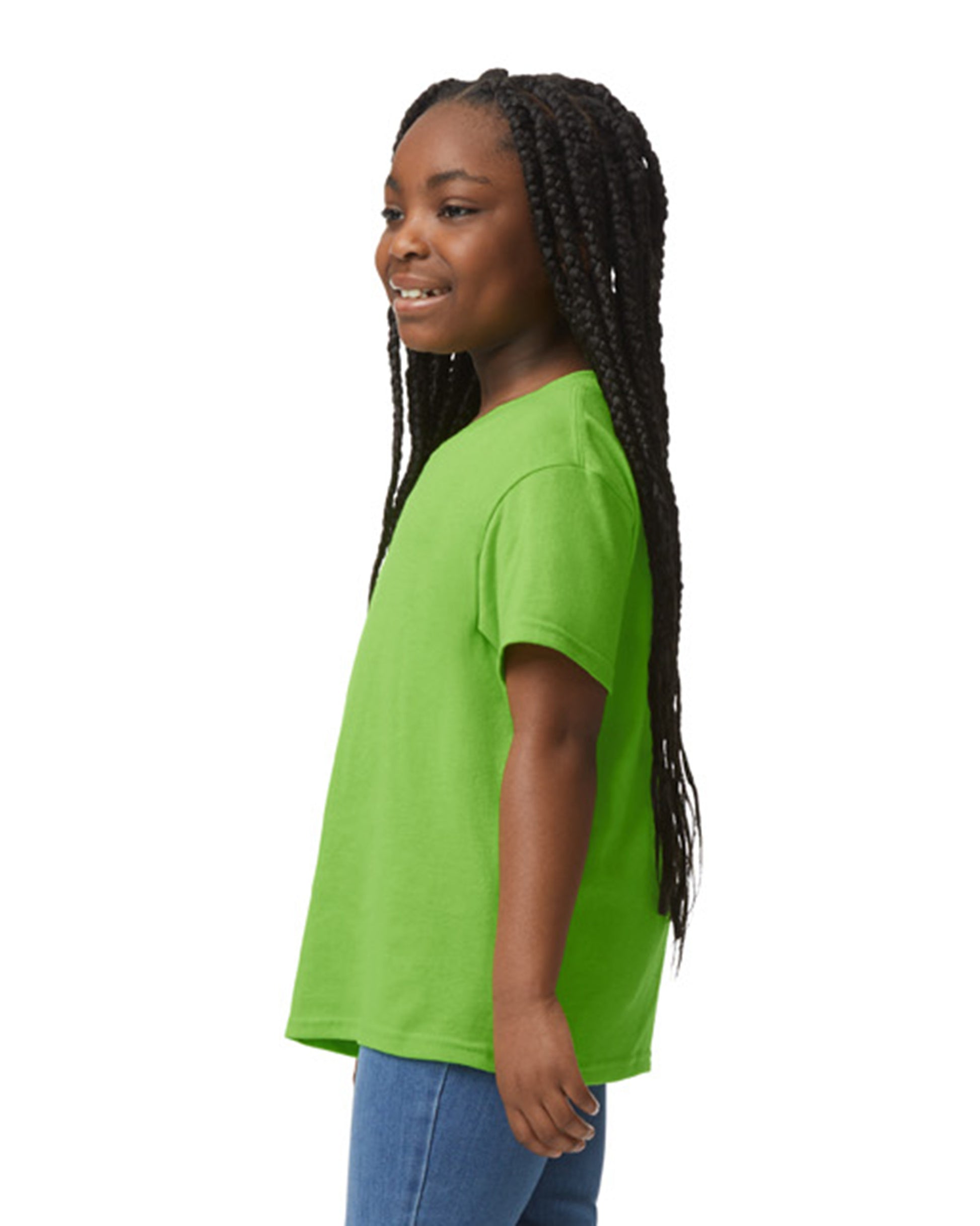 Youth 50/50 T-Shirt - Lime