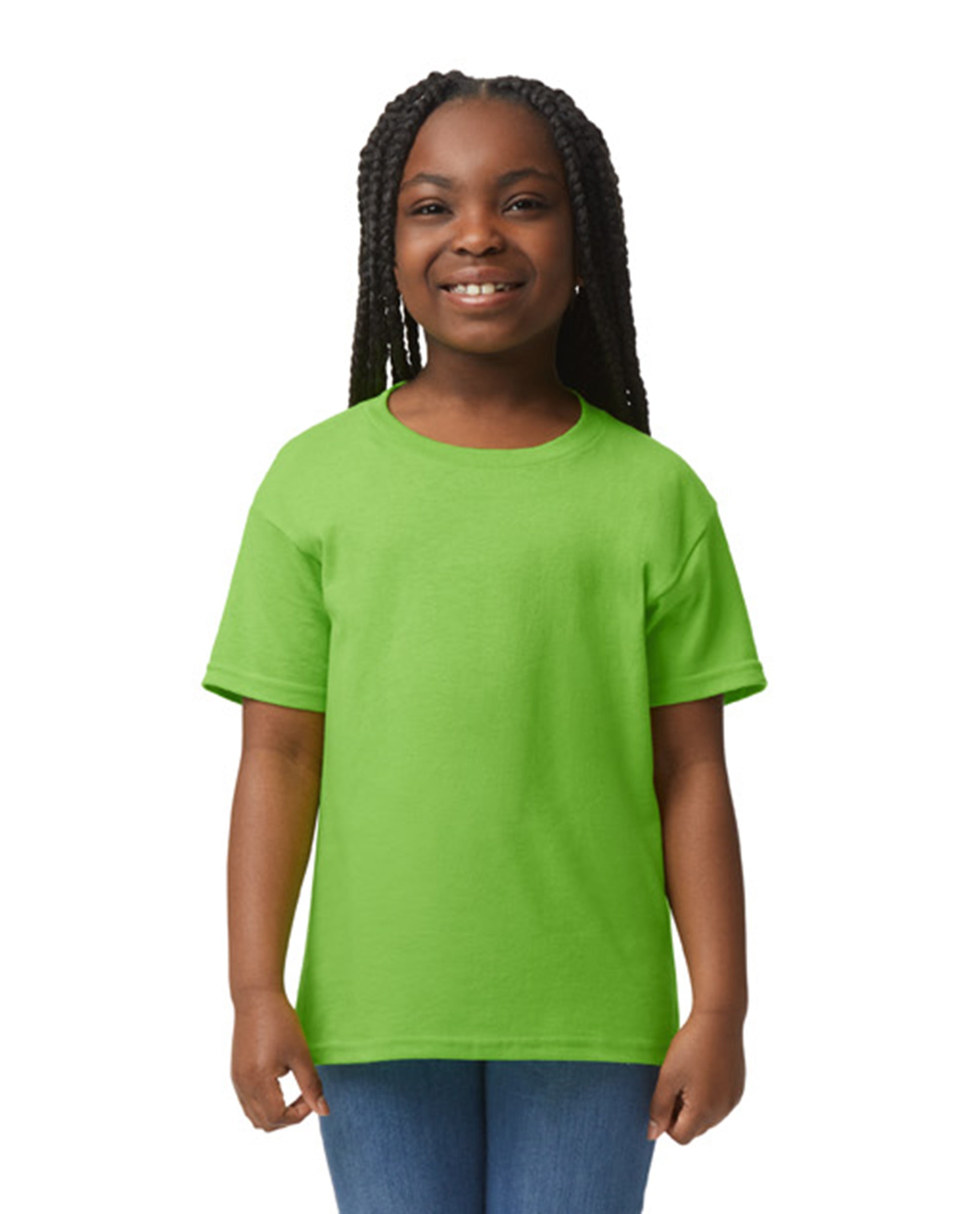 Youth 50/50 T-Shirt - Lime