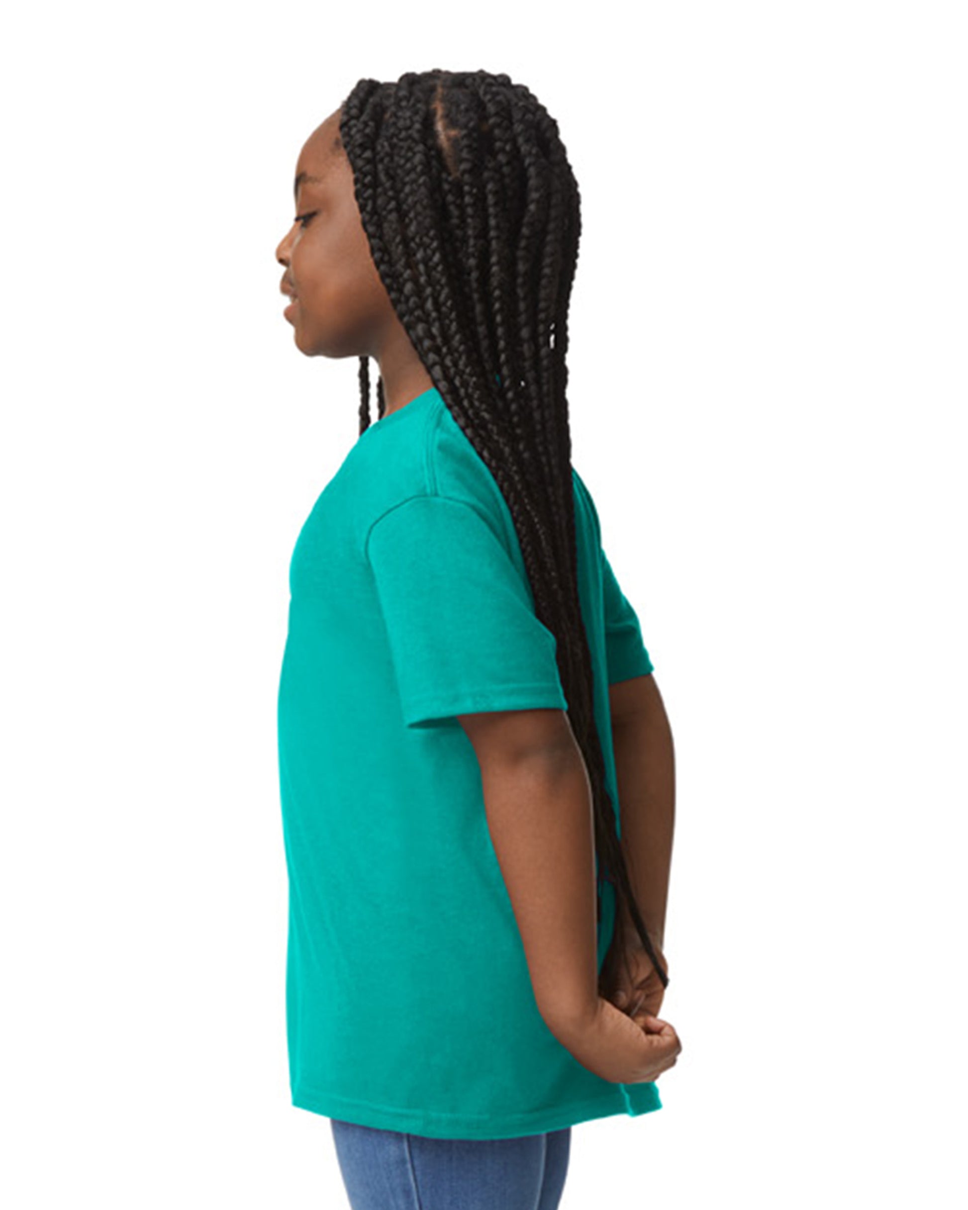 Youth 50/50 T-Shirt - Jade Dome