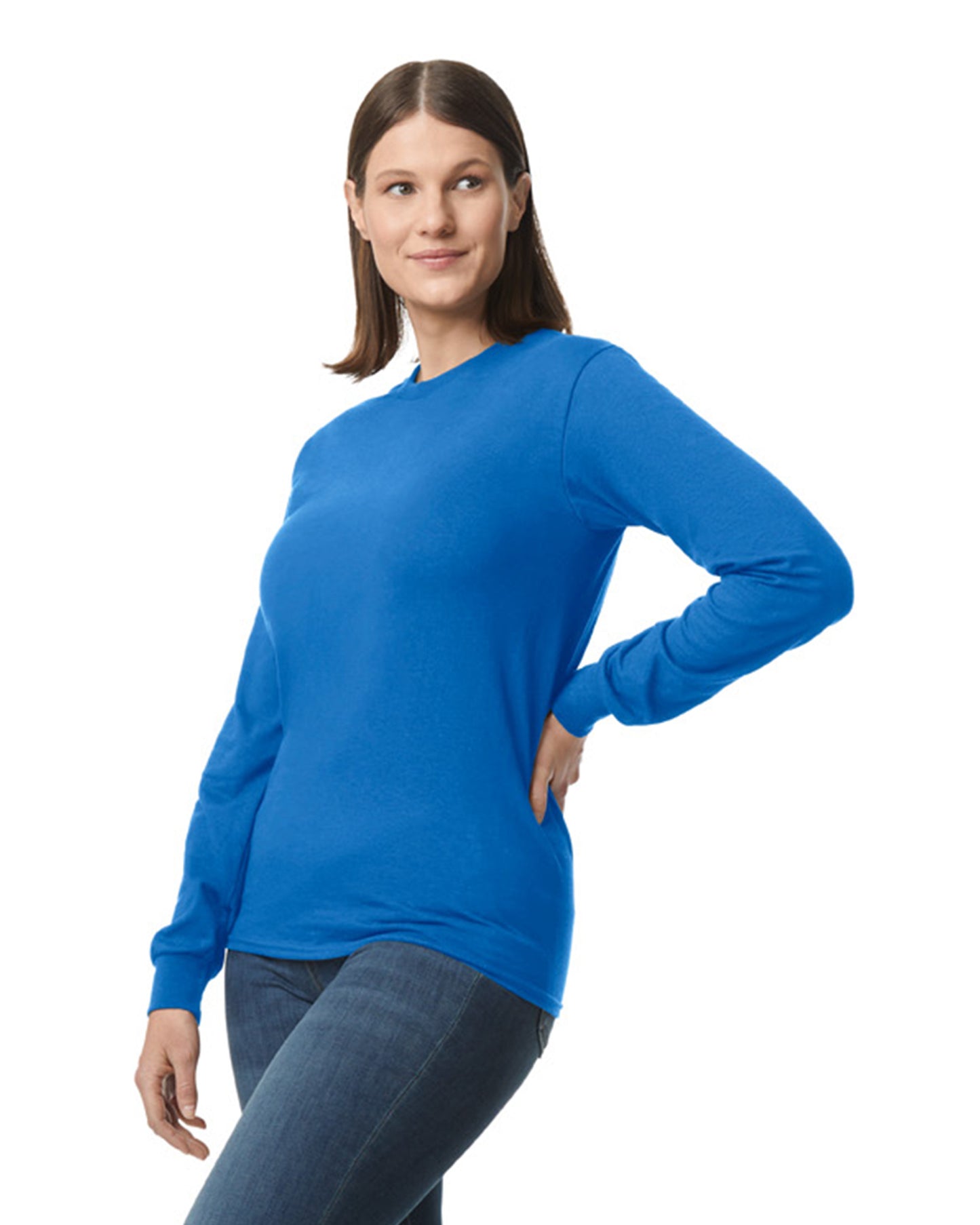 Unisex 50/50 Long-Sleeve T-Shirt - Royal