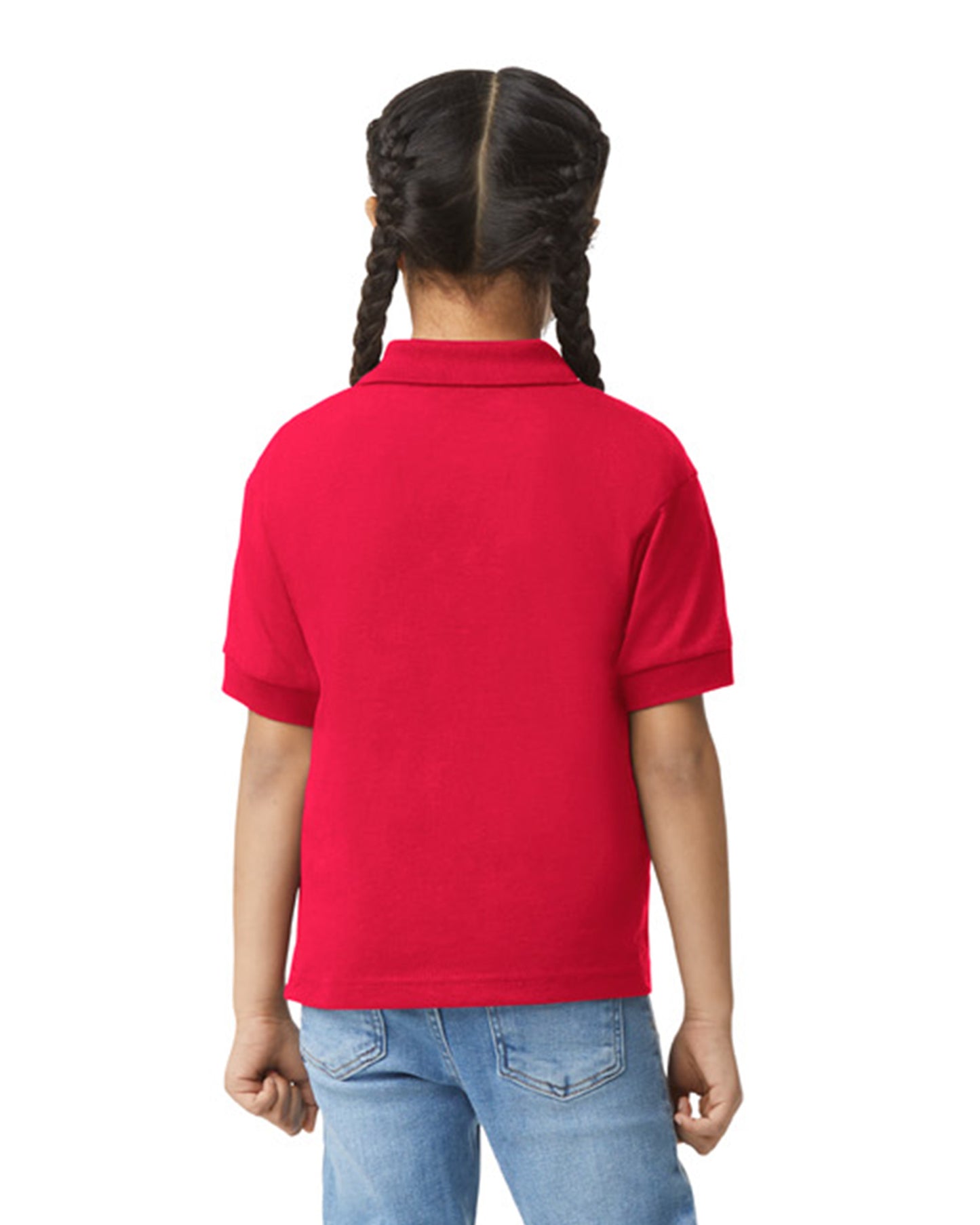 Youth 50/50 Jersey Polo - Red