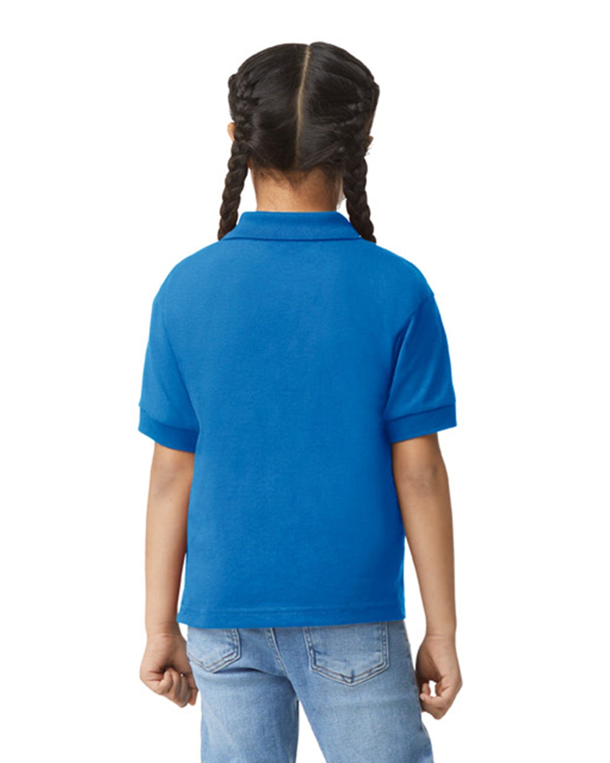 Youth 50/50 Jersey Polo - Royal
