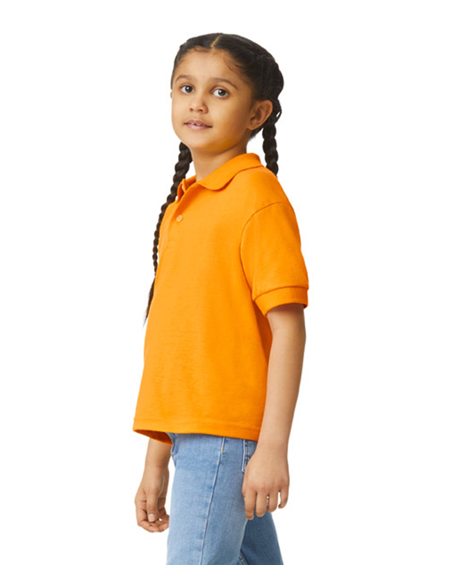Youth 50/50 Jersey Polo - Gold