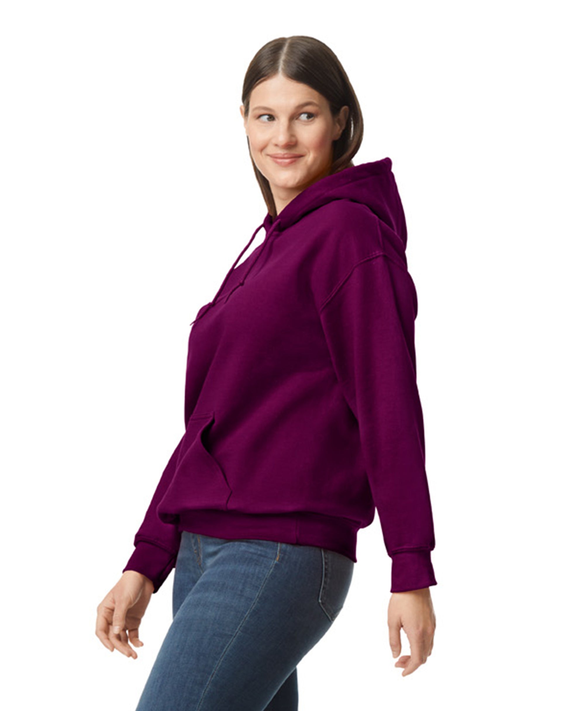 Unisex DryBlend®  50/50 Hoodie - Maroon