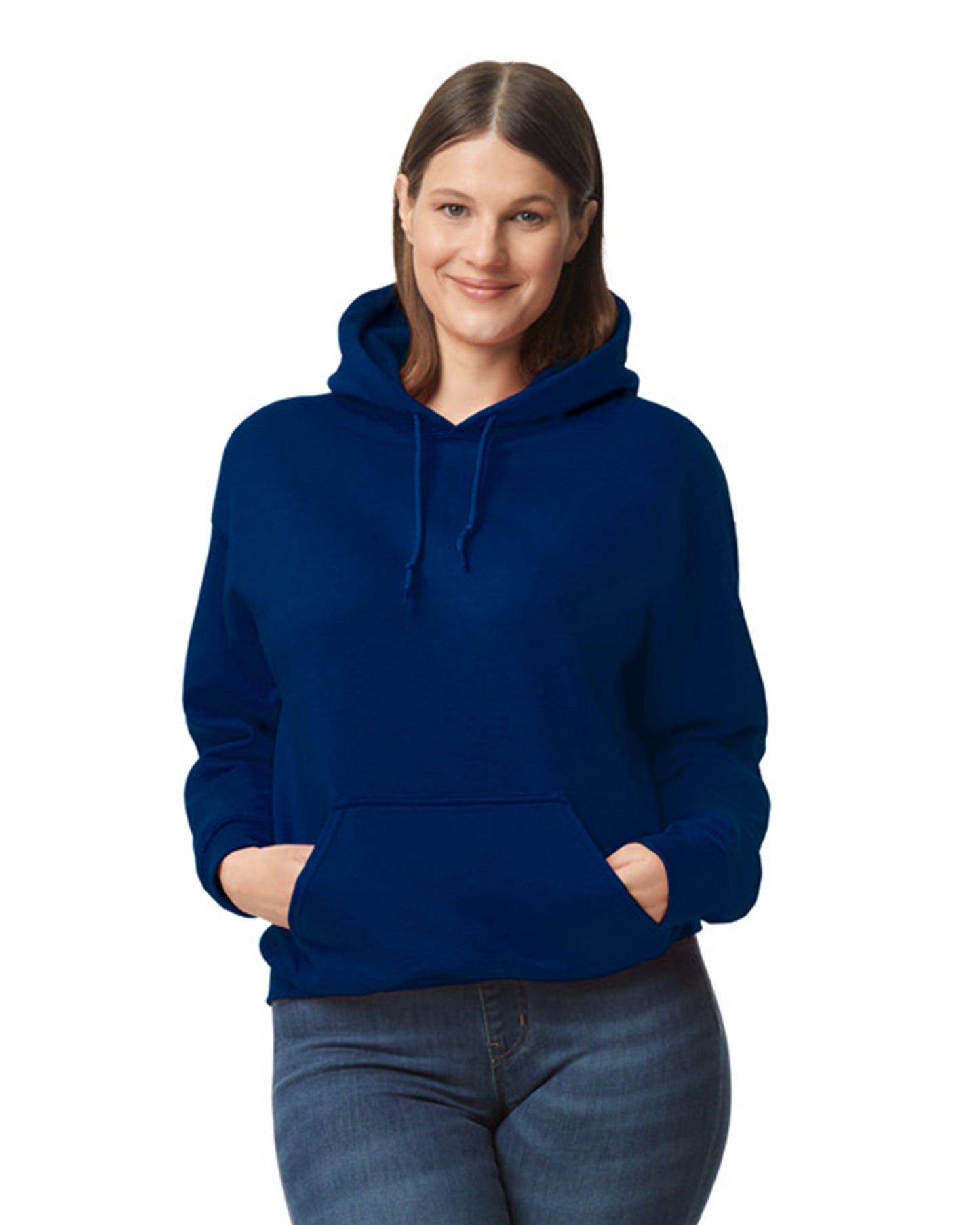 Unisex DryBlend® 50/50 Hoodie - Navy