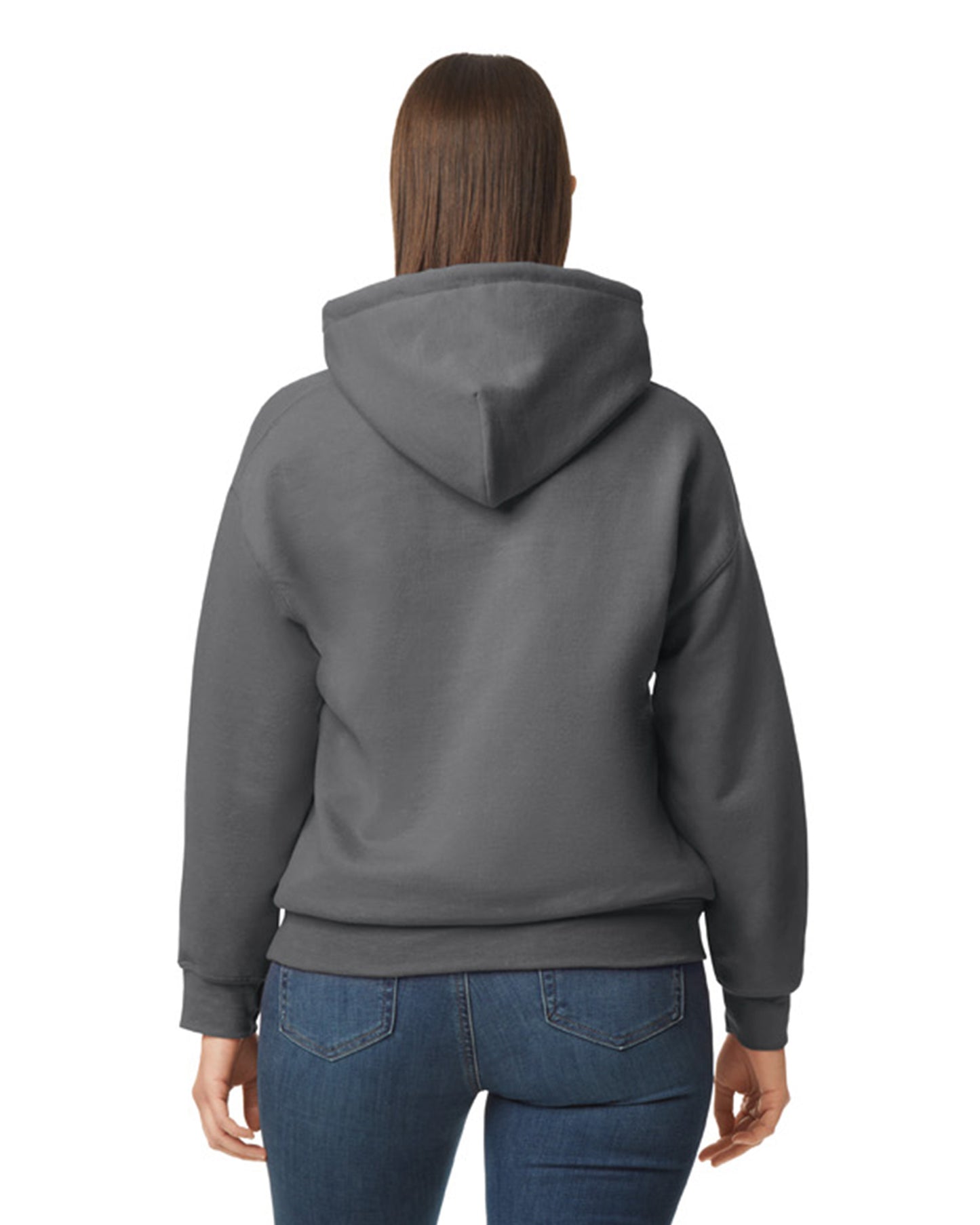 Unisex DryBlend® 50/50 Hoodie - Charcoal