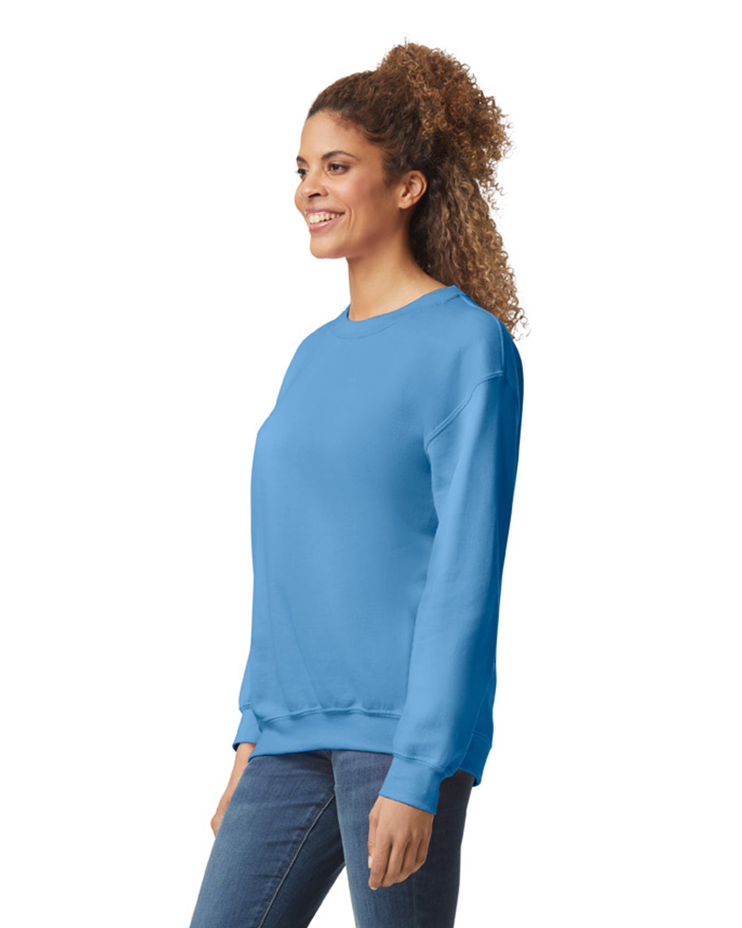 Unisex Heavy Blend��� 50/50 Fleece Crew - Carolina Blue