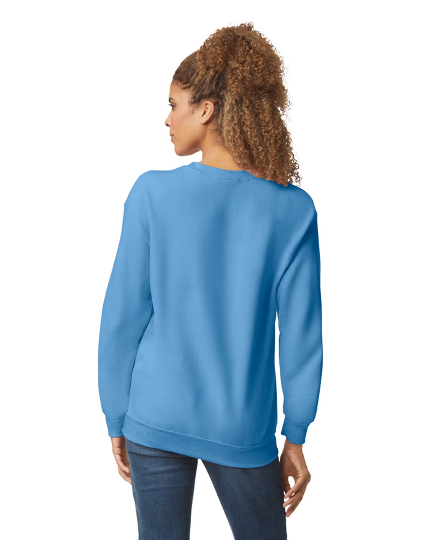 Unisex Heavy Blend��� 50/50 Fleece Crew - Carolina Blue