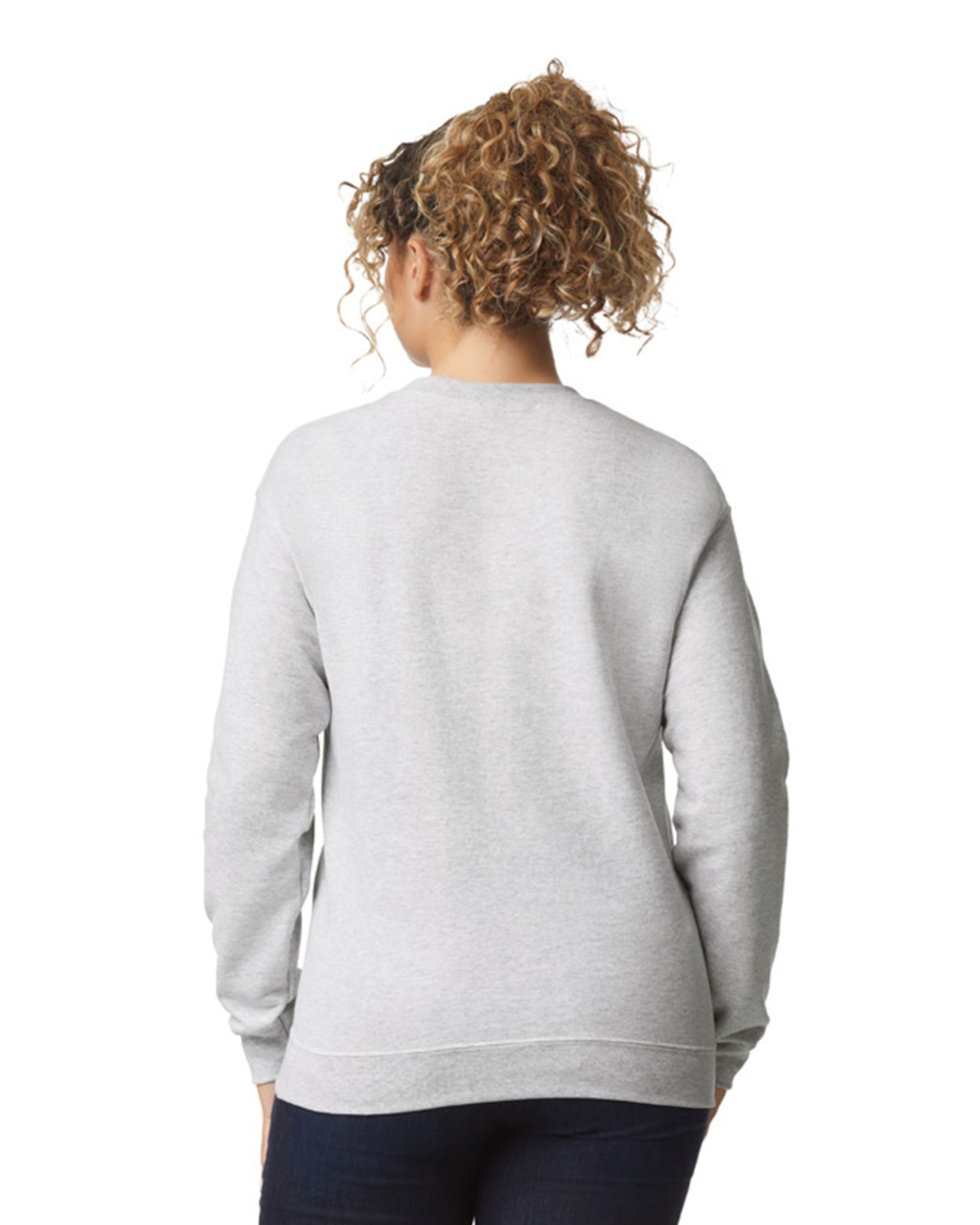 Unisex Heavy Blend��� 50/50 Fleece Crew - Ash
