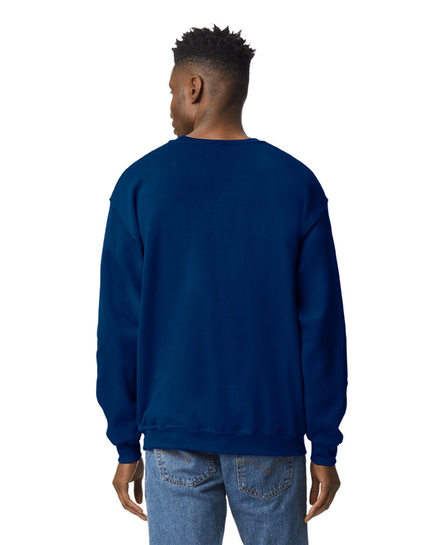 Unisex Heavy Blend��� 50/50 Fleece Crew - Navy