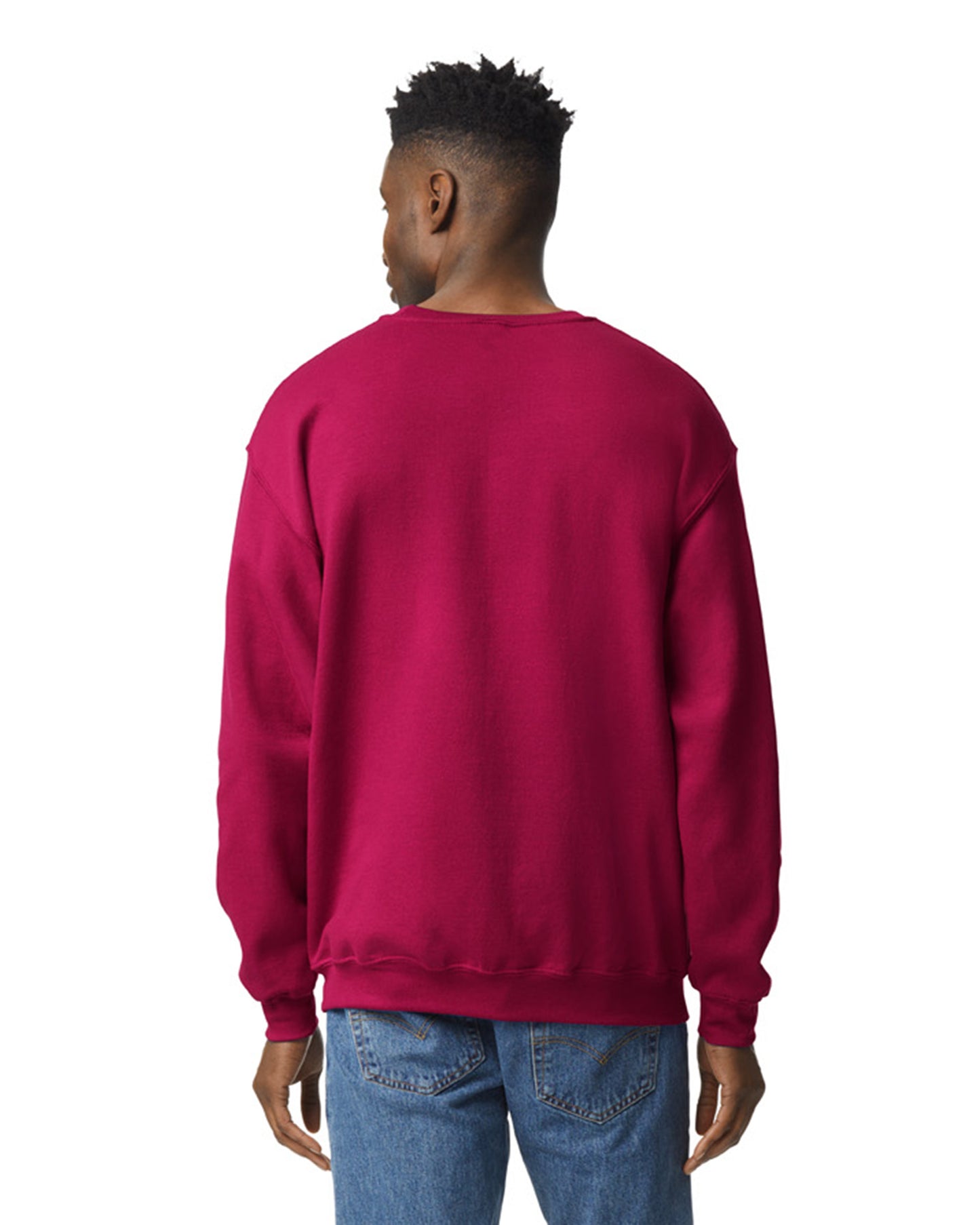 Unisex Heavy Blend��� 50/50 Fleece Crew - Cardinal Red