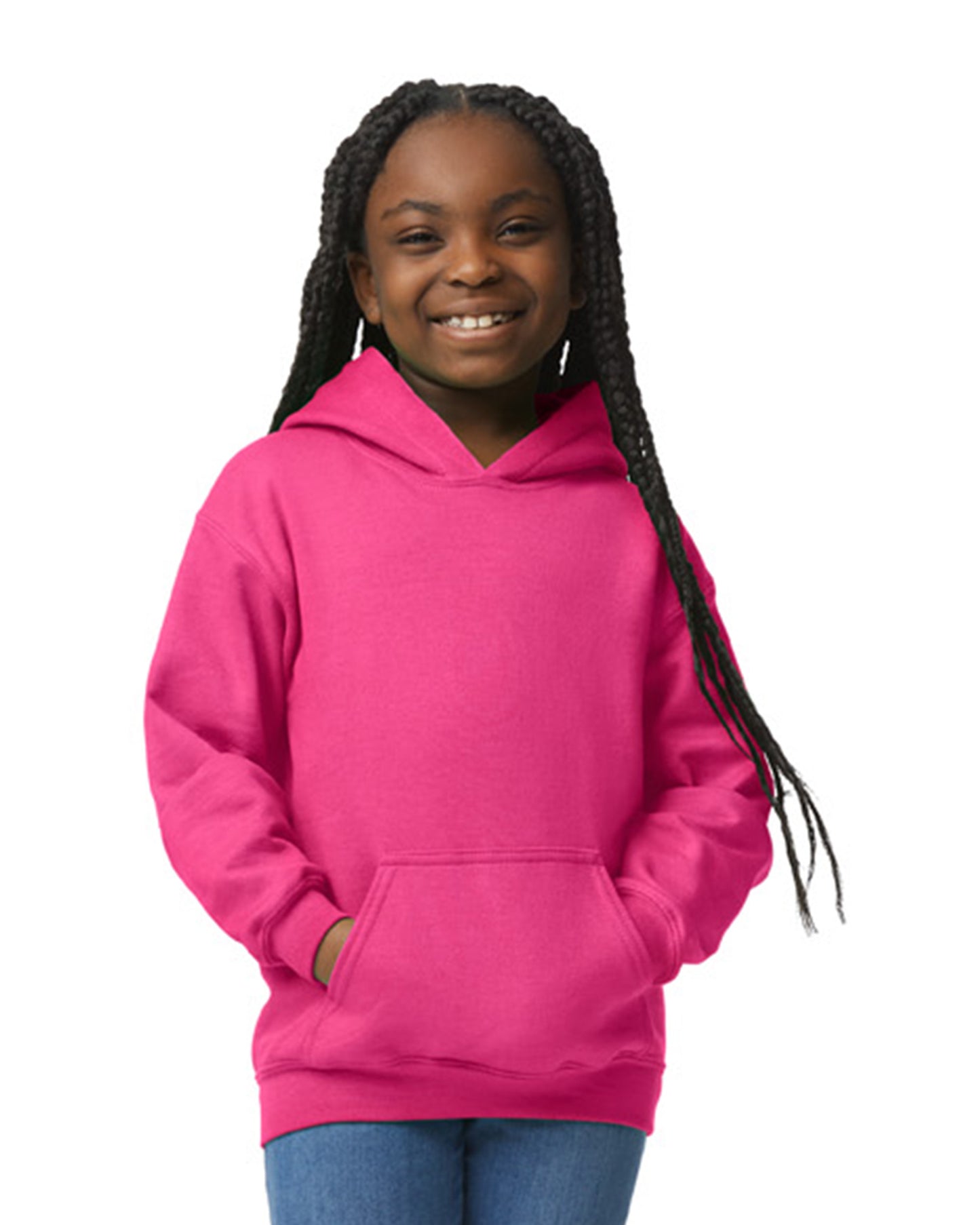 Youth Heavy Blend™ 50/50 Hoodie - Heliconia