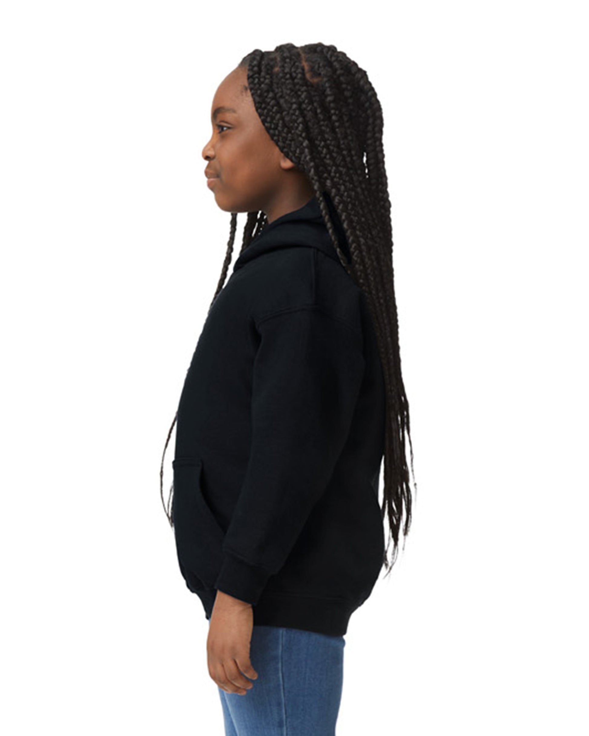 Youth Heavy Blend™ 50/50 Hoodie - Black