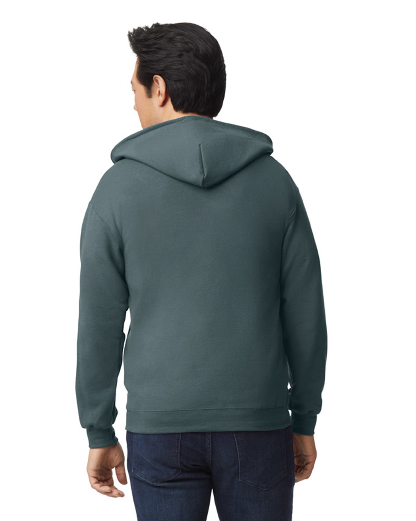 Unisex Heavy Blend™ 50/50 Full-Zip Hoodie - Dark Heather