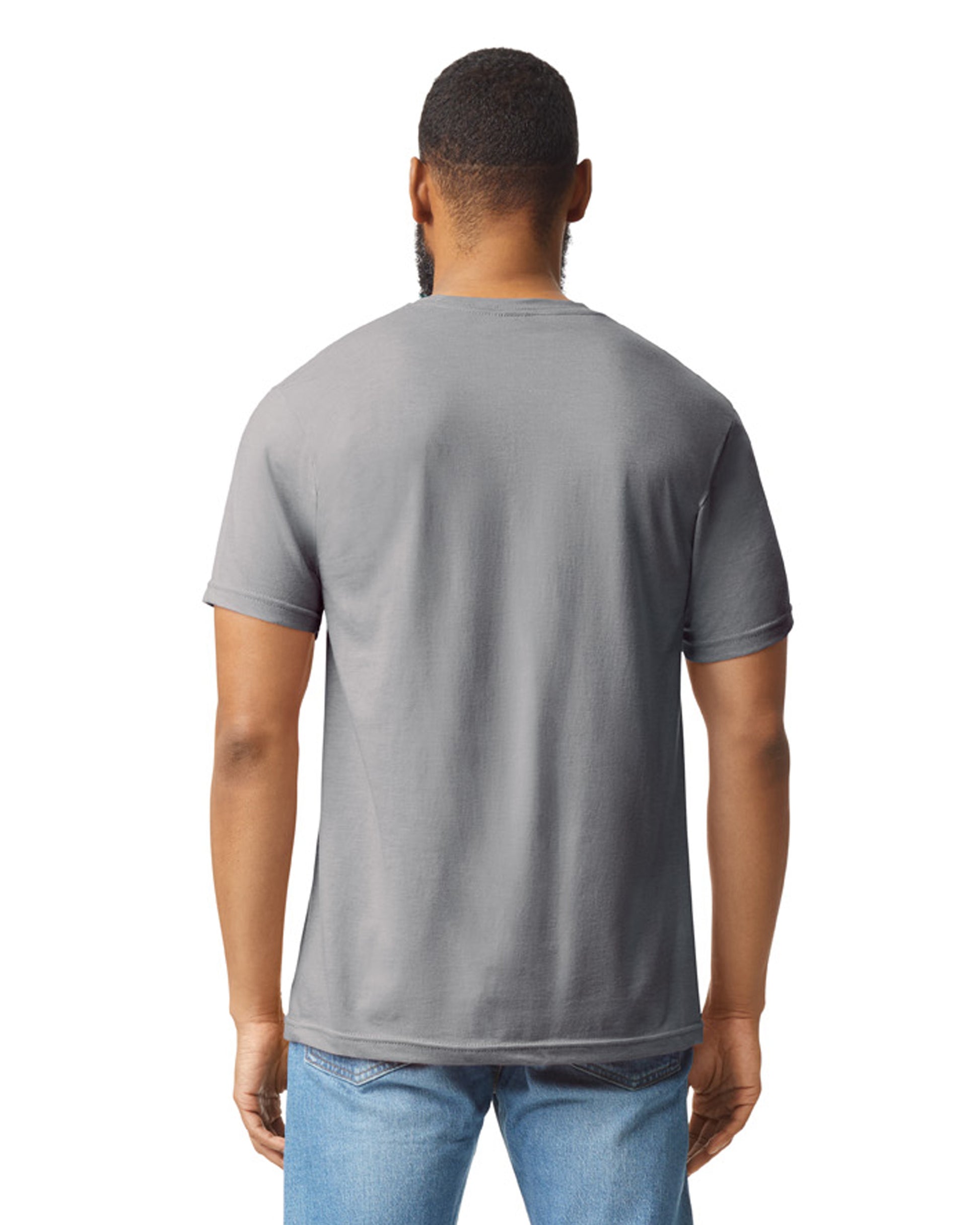 Unisex Softstyle CVC T-Shirt - Cement