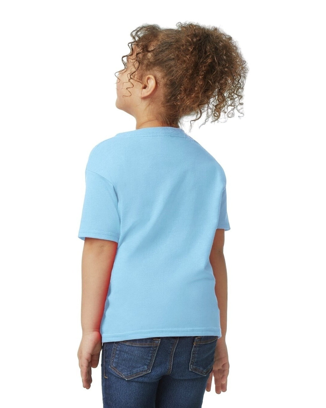 Toddler Heavy Cotton��� T-Shirt - Light Blue