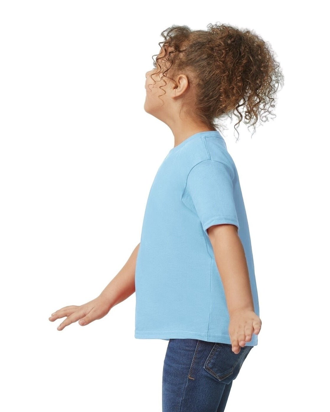 Toddler Heavy Cotton��� T-Shirt - Light Blue