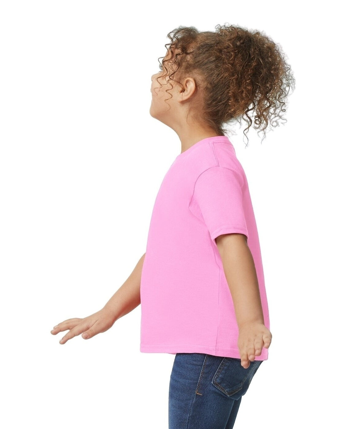 Toddler Heavy Cotton��� T-Shirt - Light Pink