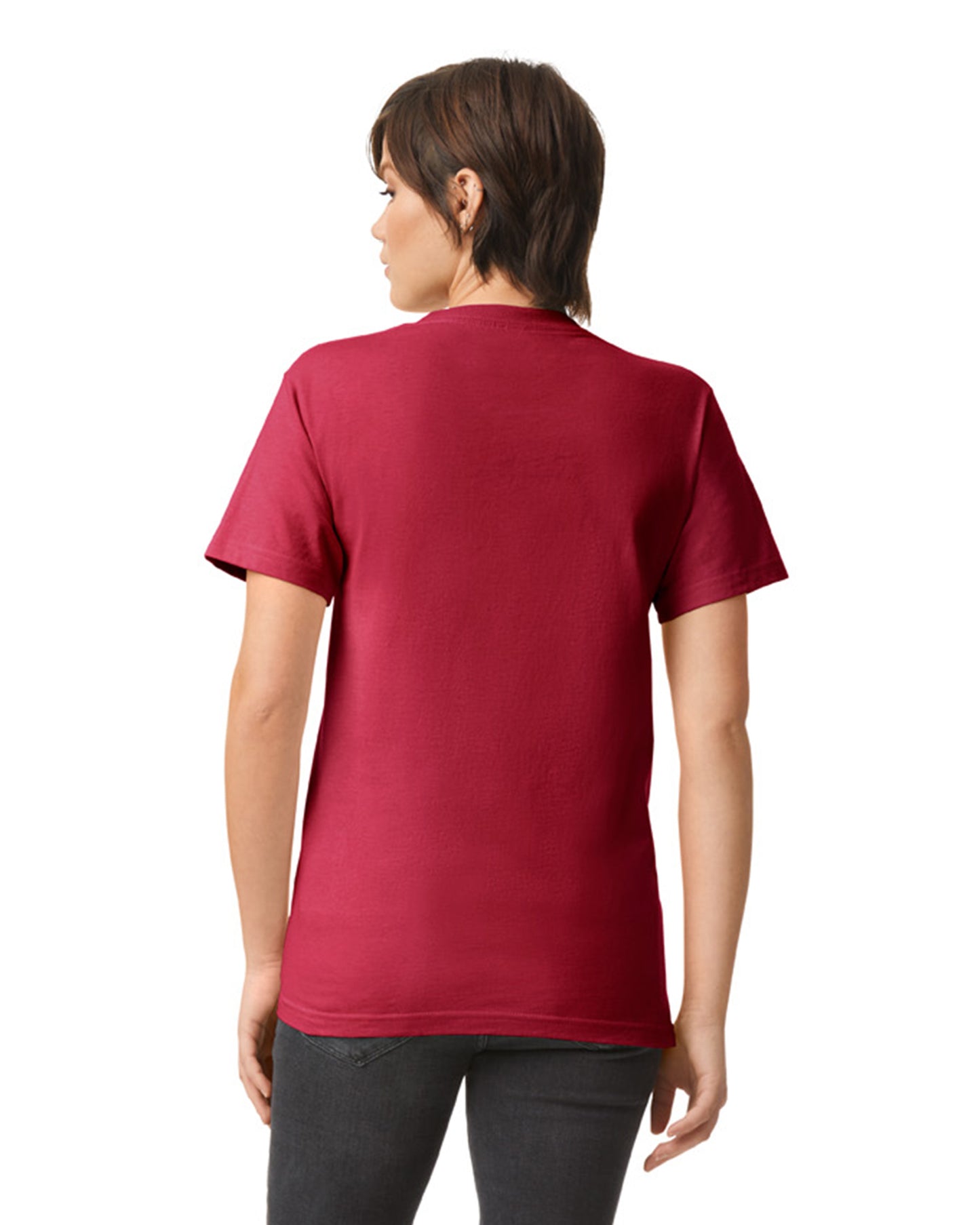 Unisex Heavyweight Cotton T-shirt - Cardinal