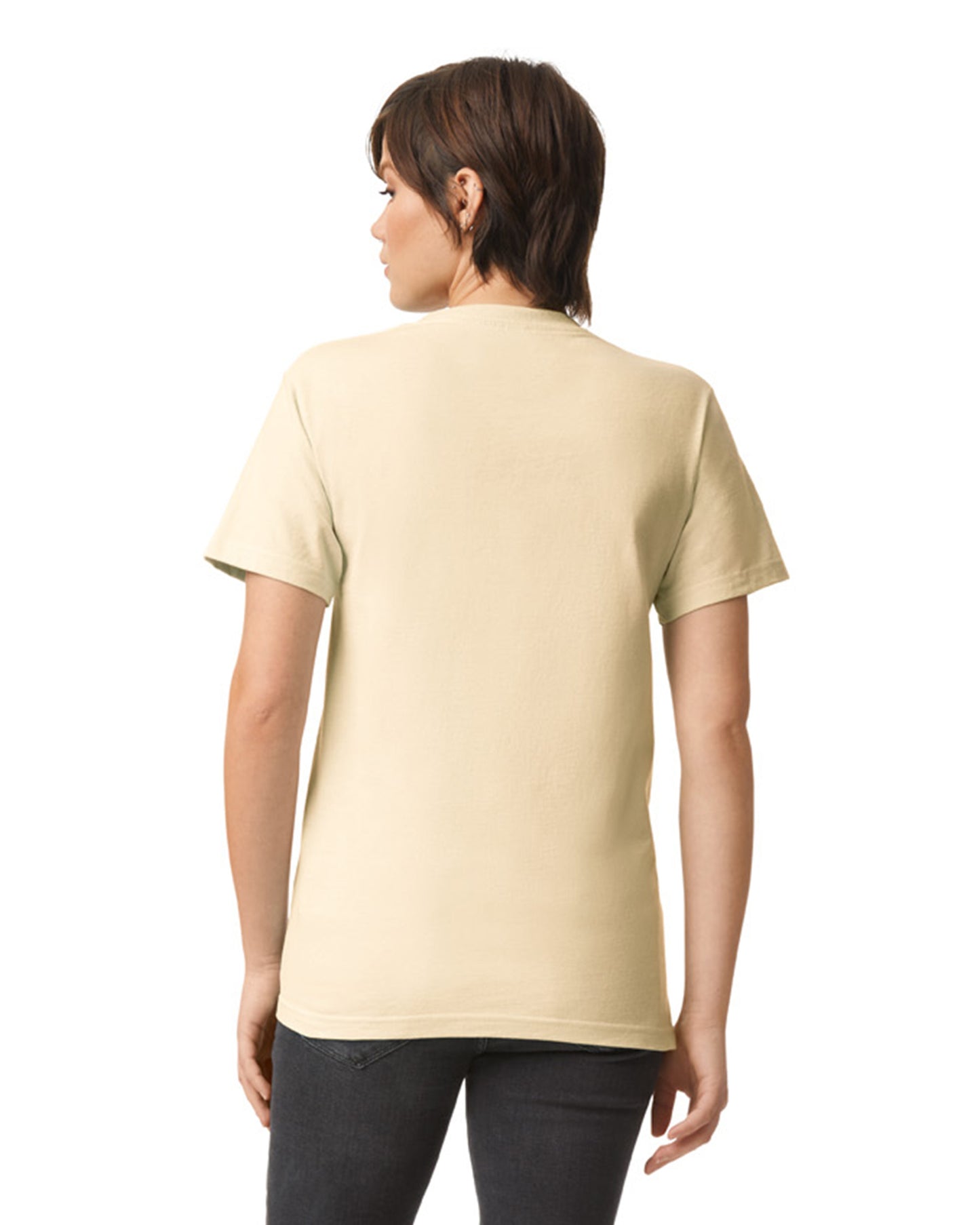 Unisex Heavyweight Cotton T-shirt - Cream